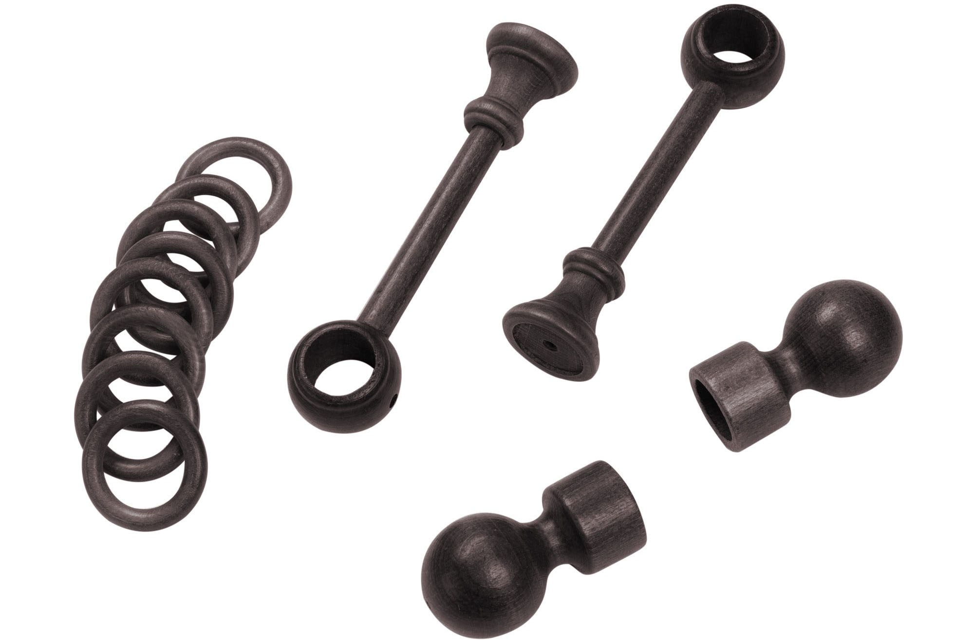 SN DECO GROUP Gardinenstange »Giro«, 1 läufig-läufig, Fixmaß