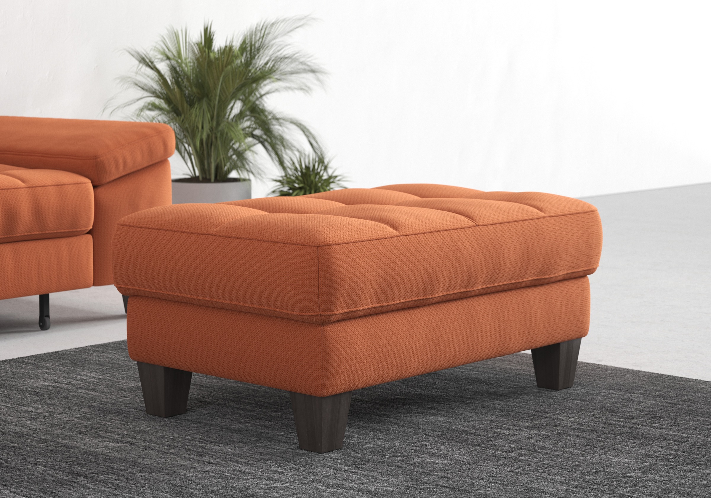 sit&more Stauraumhocker »Westham«, wahlewise mit/ohne Federkern