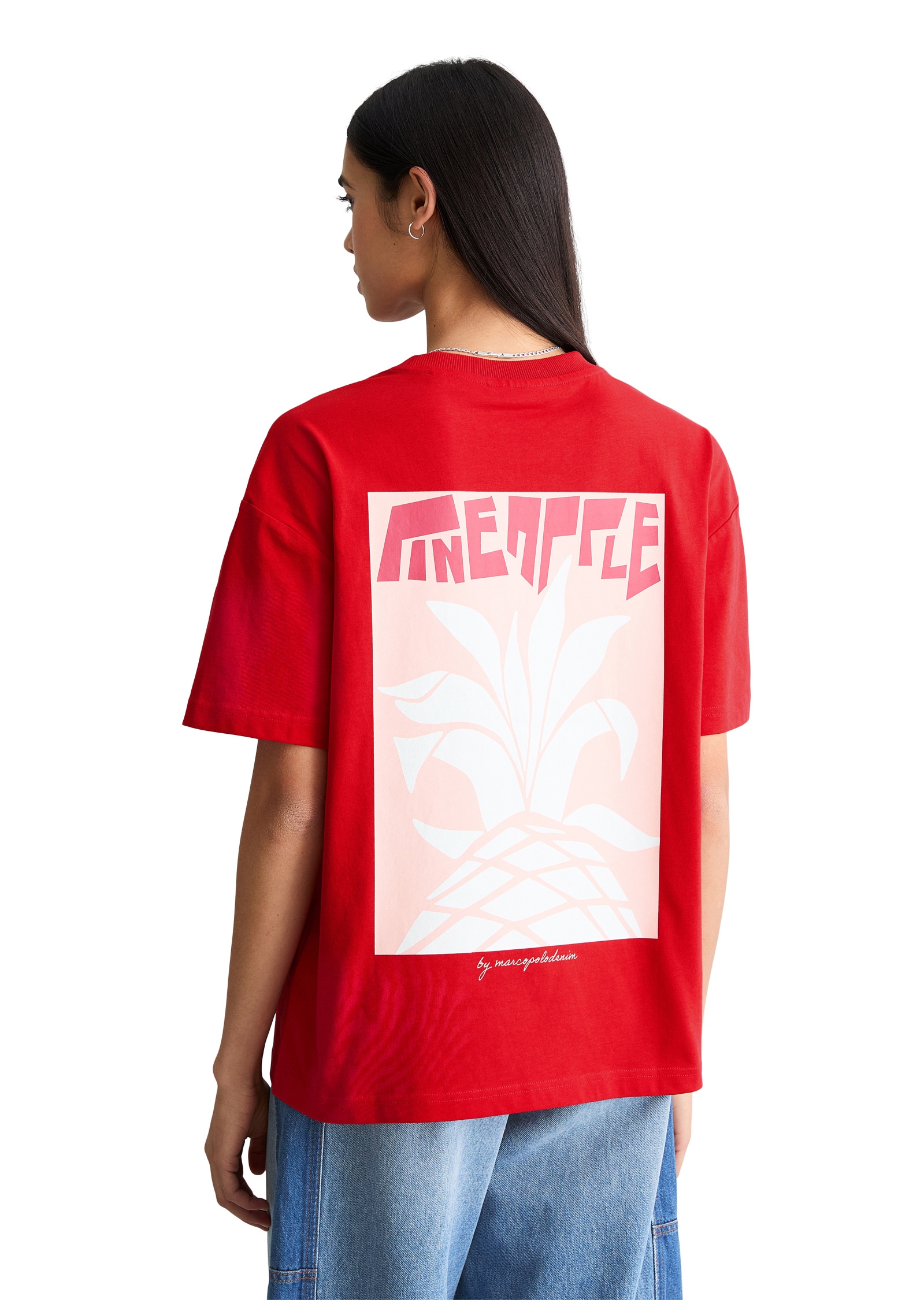 Marc O'Polo DENIM T-Shirt »mit Rückenprint«