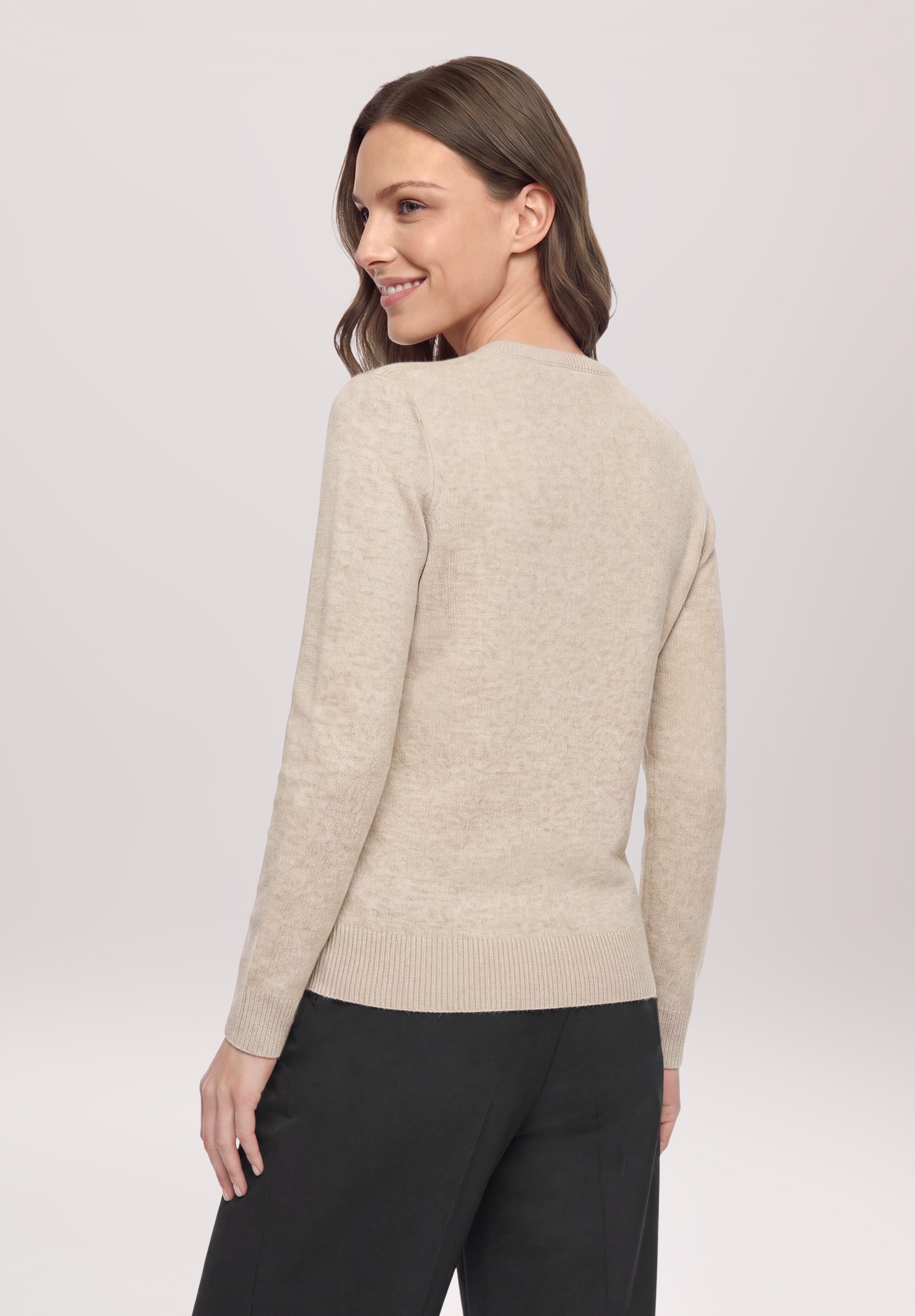 Betty Barclay Strickpullover »Damen mit Rundhalsausschnitt« 1 Strick