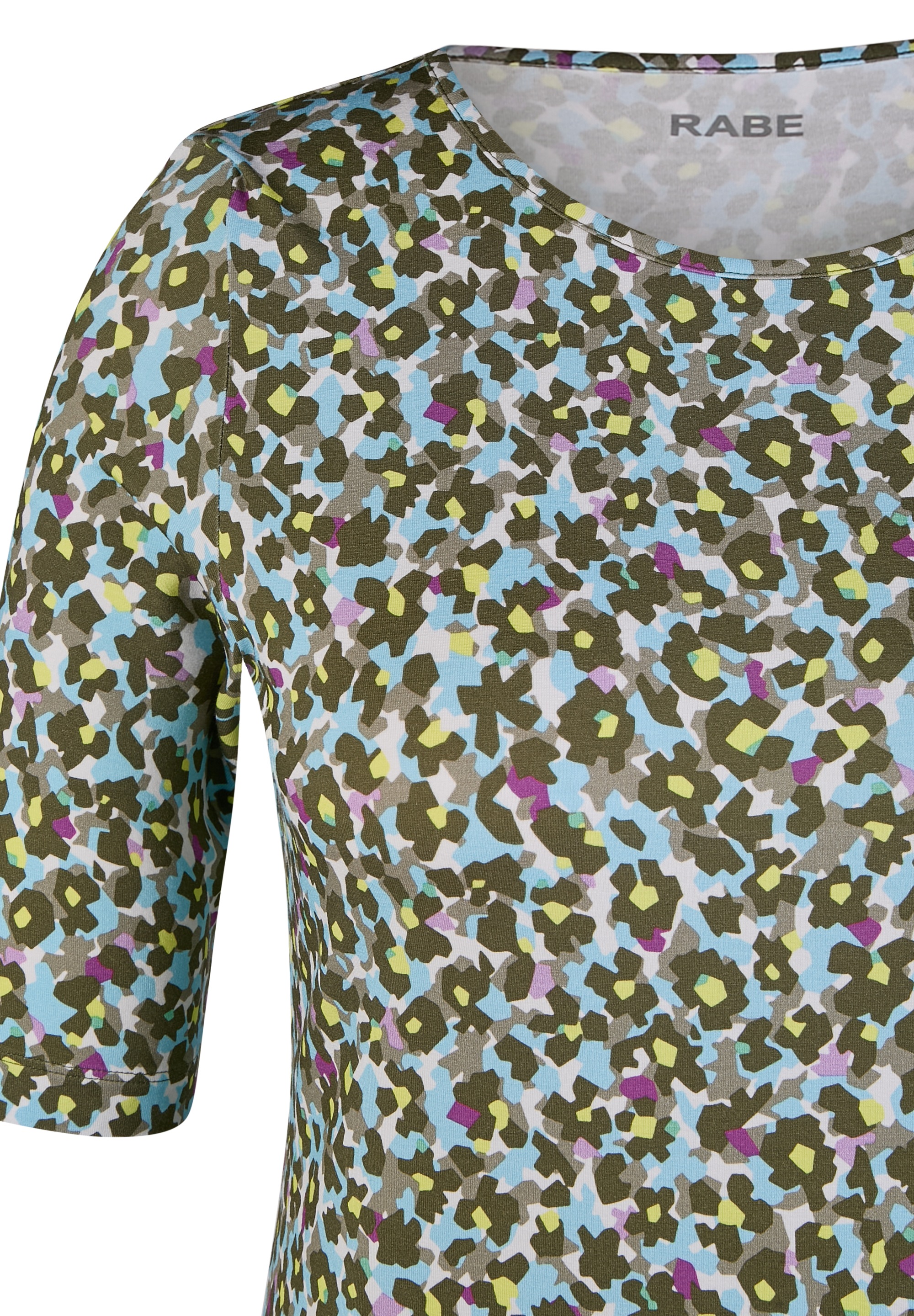 Rabe Rundhalsshirt, mit grafischem Print