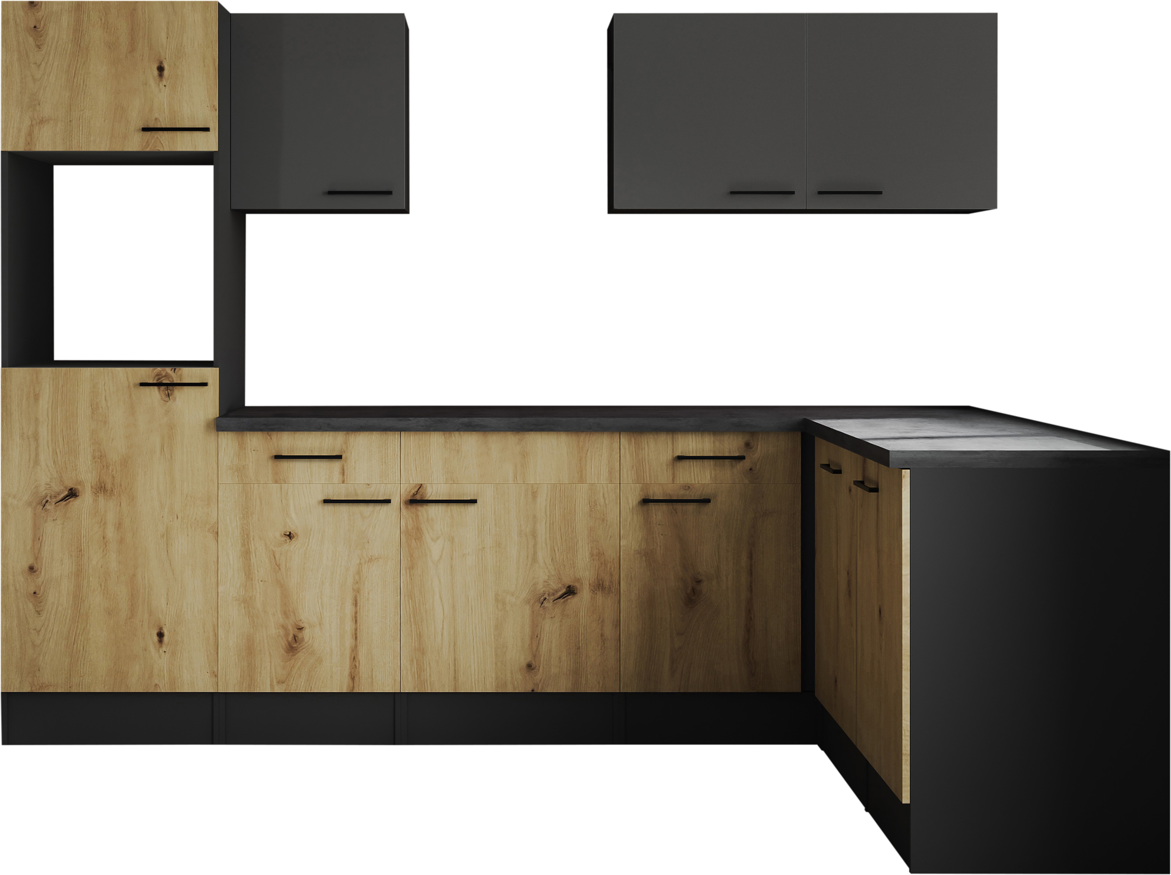 RESPEKTA Winkelküche "Oliver" Breite 280 cm, 90 cm Arbeitshöhe, in exklusiv günstig online kaufen