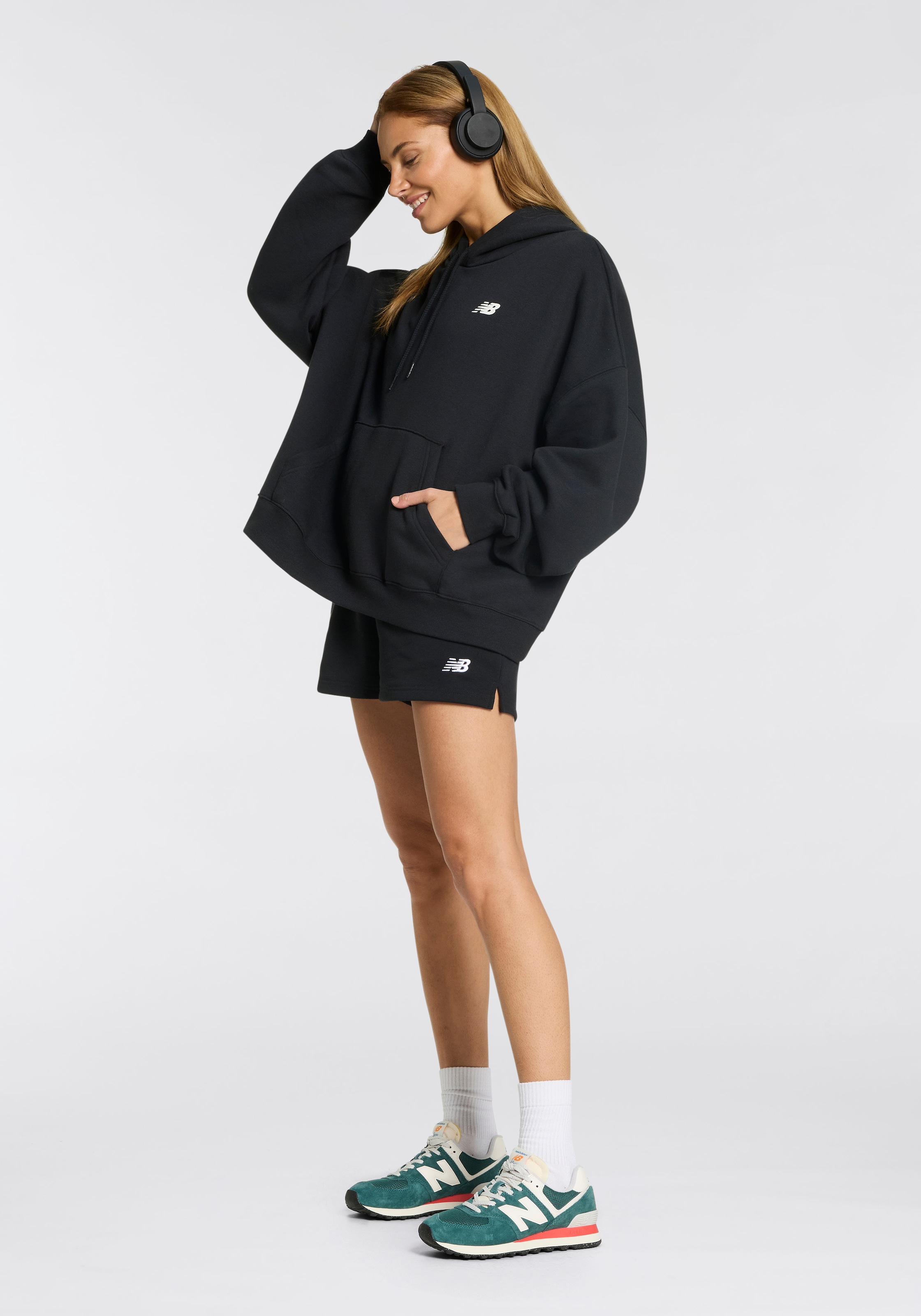 New Balance Kapuzensweatshirt »Reimagined Fleece Hoodie«
