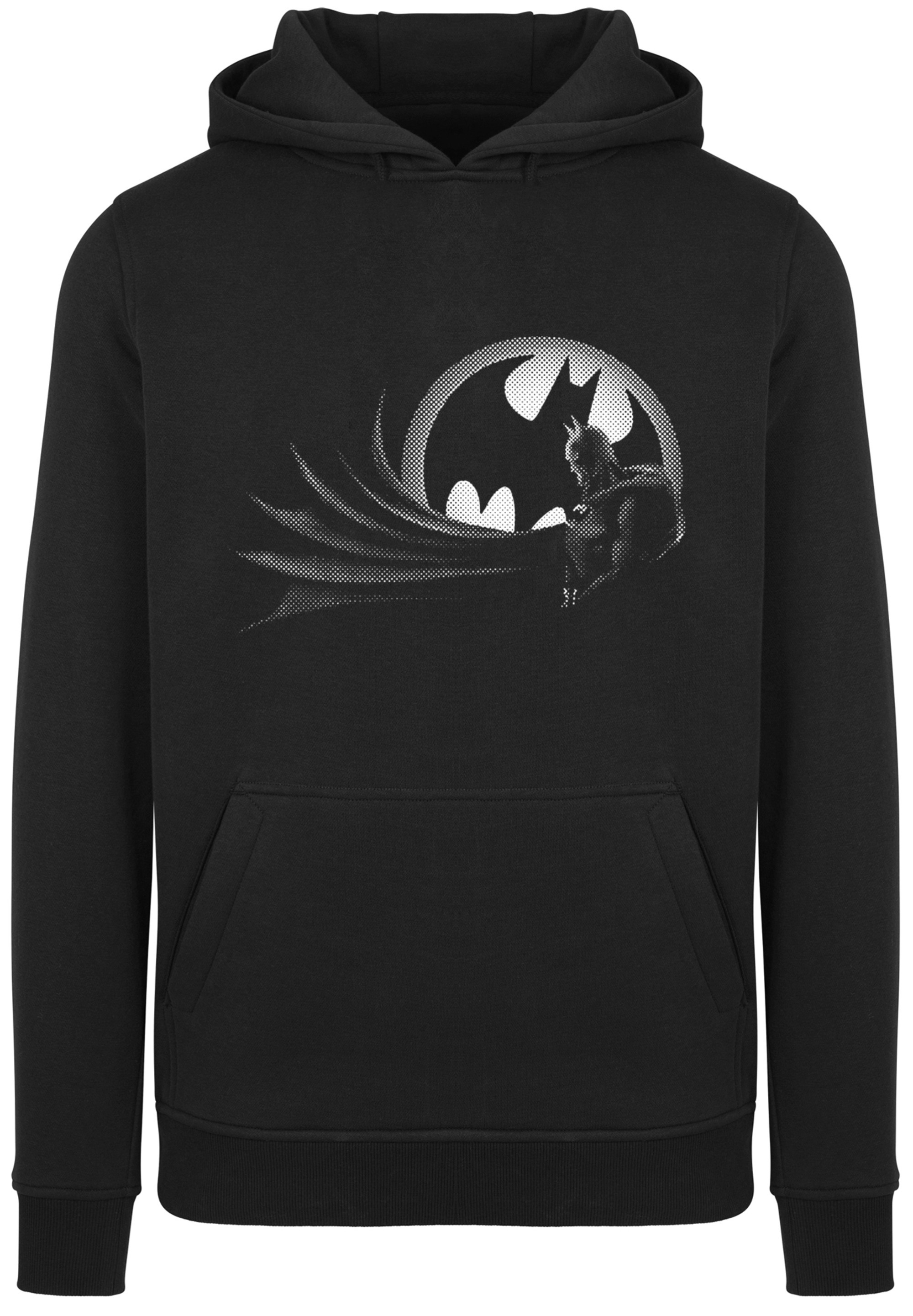 F4NT4STIC Sweatshirt »DC Comics Batman Spot Logo«, Herren,Premium Merch,Slim-Fit,Kapuzenpullover,Bedruckt