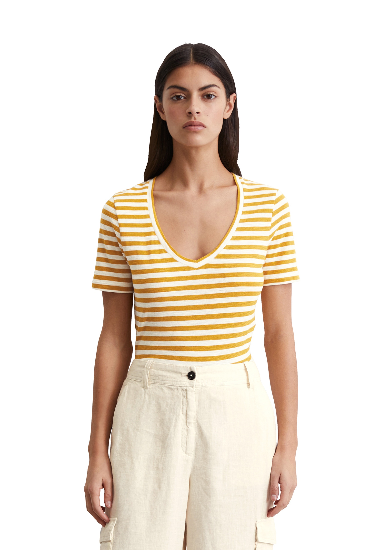 Marc O'Polo T-Shirt »aus Organic Cotton Slub Jersey«