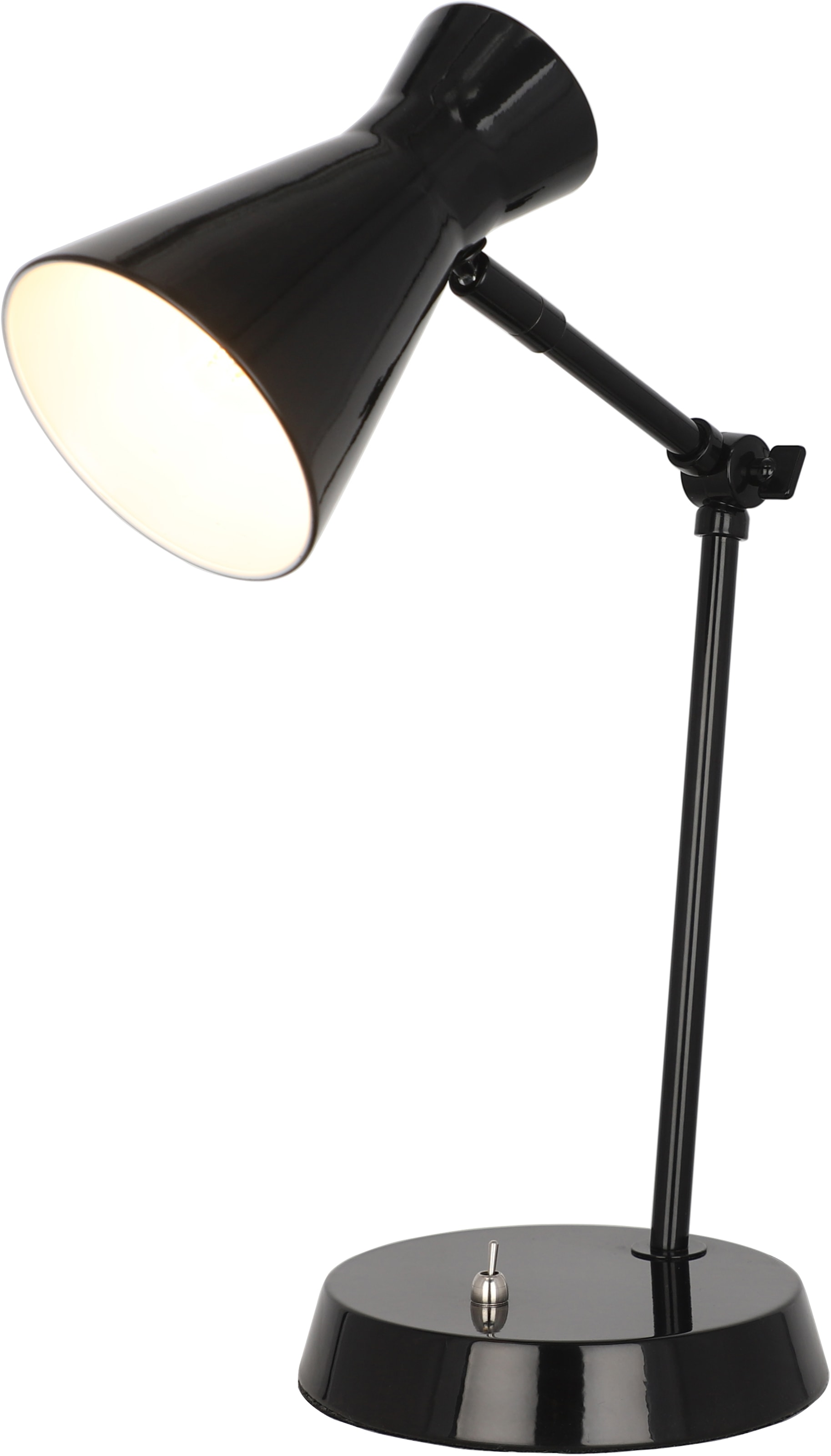 OTTO home Tischleuchte »Renell« E27 1 Stk. Minimalistisch, schwarz,individuell einstellbar