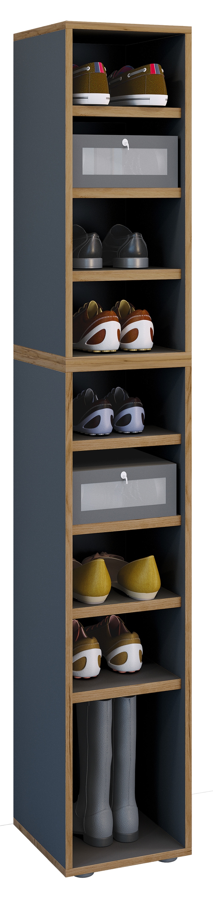 VCM Schuhregal "Holz Regal Schuhschrank Schuhregal Salia B30" günstig online kaufen