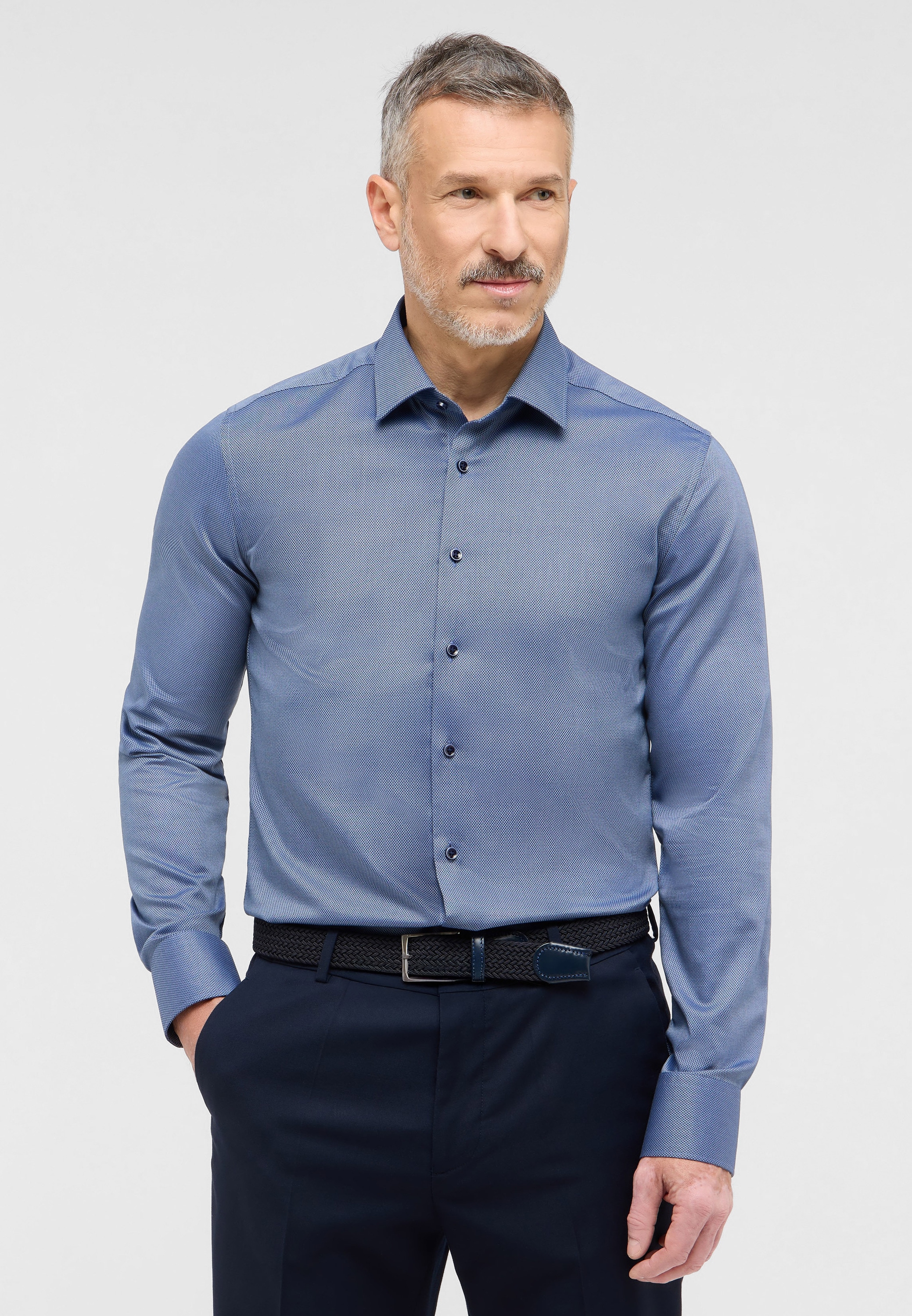 Eterna Langarmhemd "SLIM FIT", NON IRON (bügelfrei) günstig online kaufen