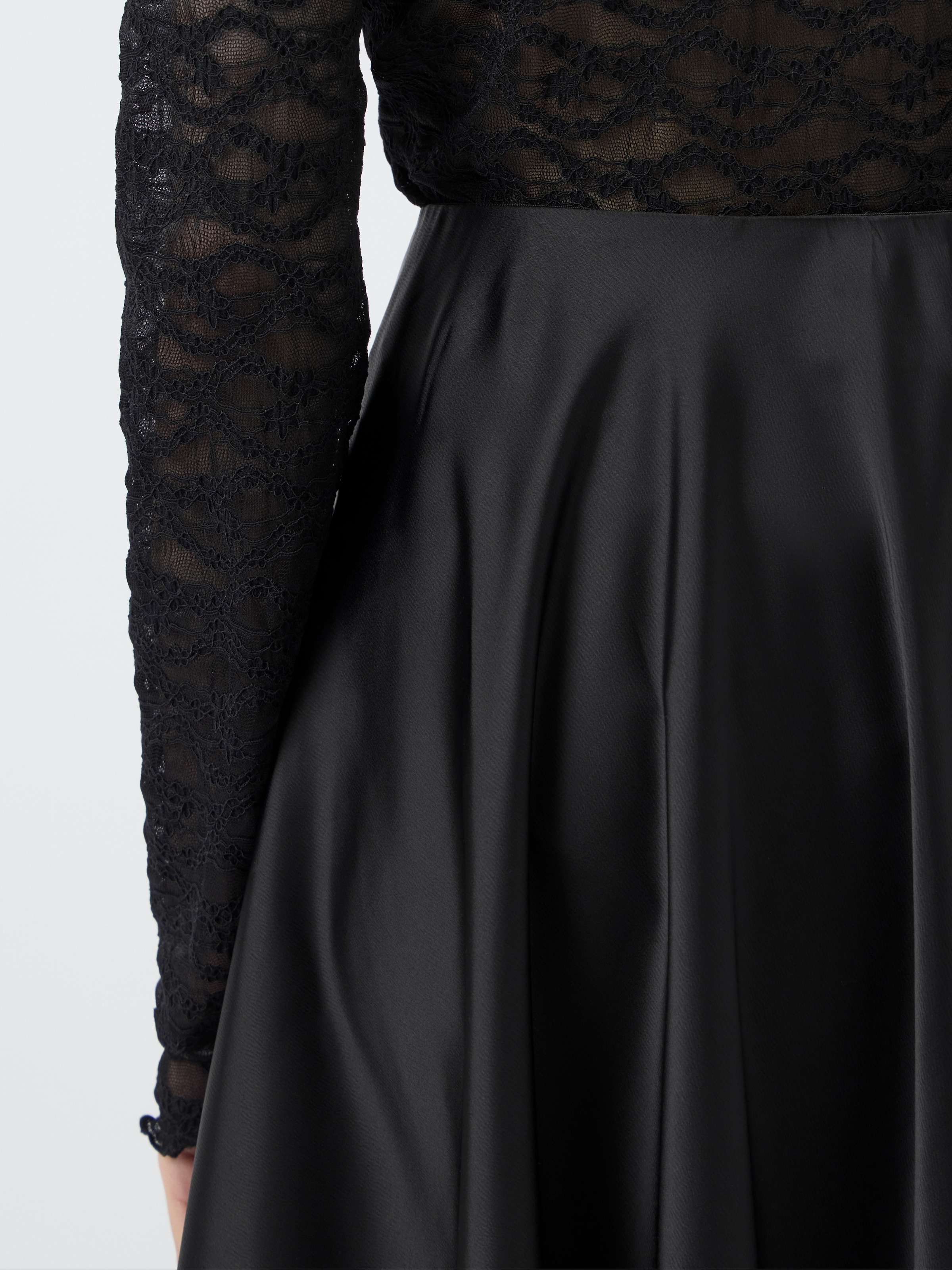 Y.A.S Maxirock »YASPELLA HW VOLUME ANKLE SKIRT S. NOOS«