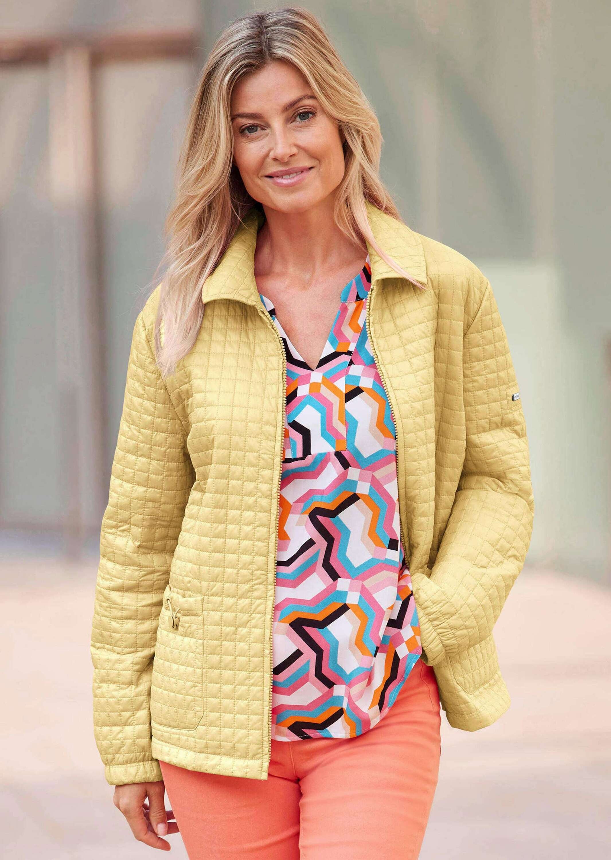 GOLDNER Kurzjacke »Kurzgröße Outdoorjacke, Übergangsjacke, Steppjacke, Freizeitjacke, Damen«