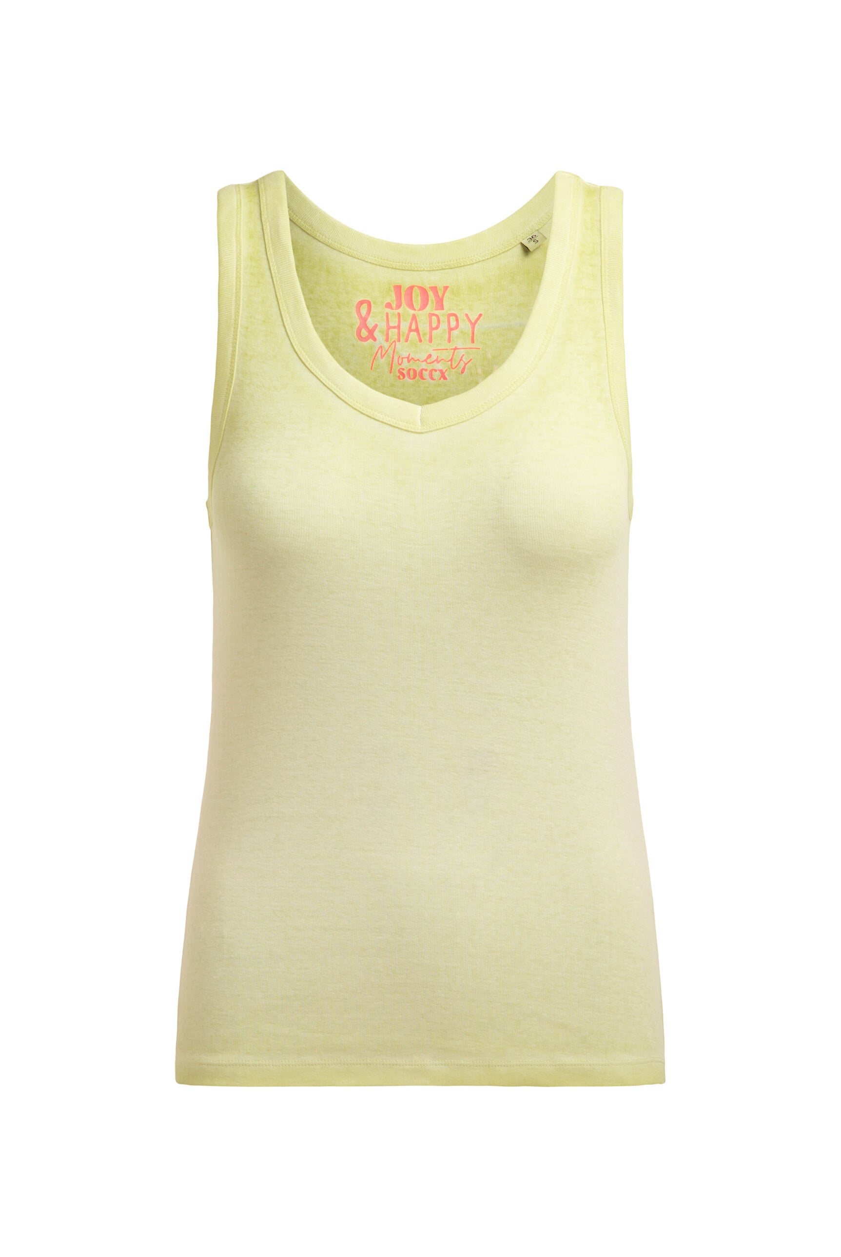 SOCCX Tanktop aus Baumwolle