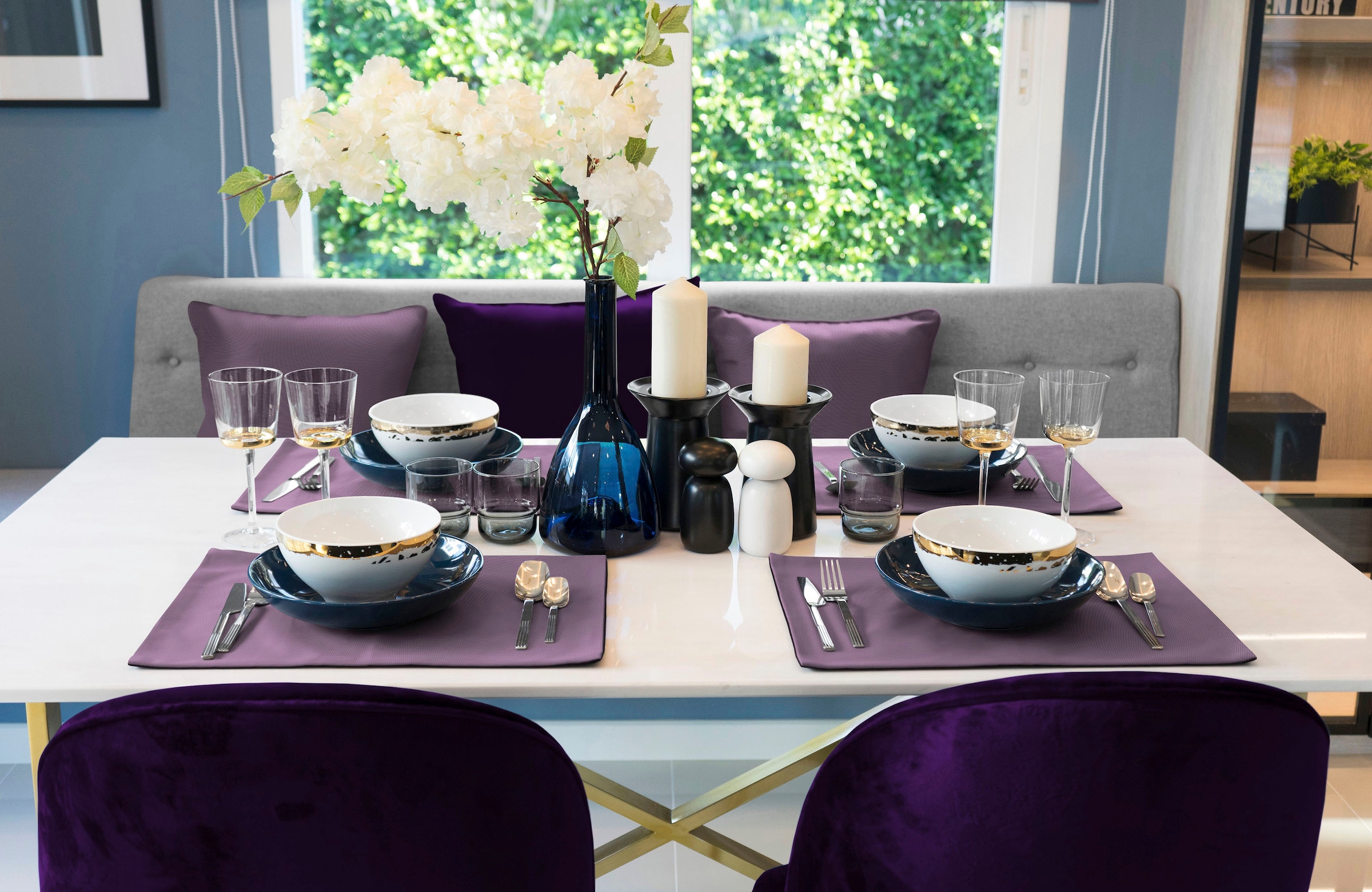 bestellen lila Tischsets auf BAUR | Rechnung