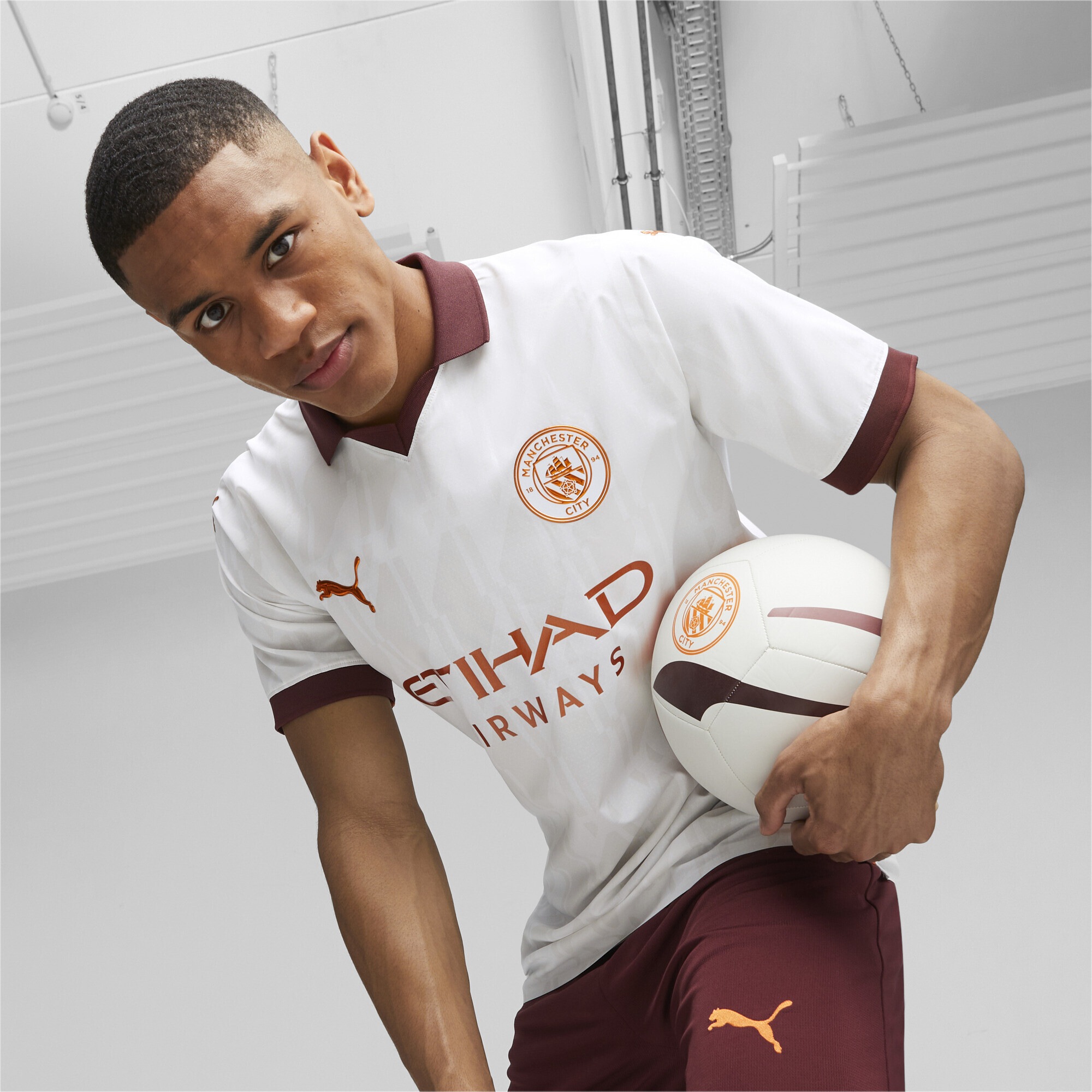 PUMA Trainingsshirt »Manchester City 23/24 Authentisches Auswärtstrikot Herren«