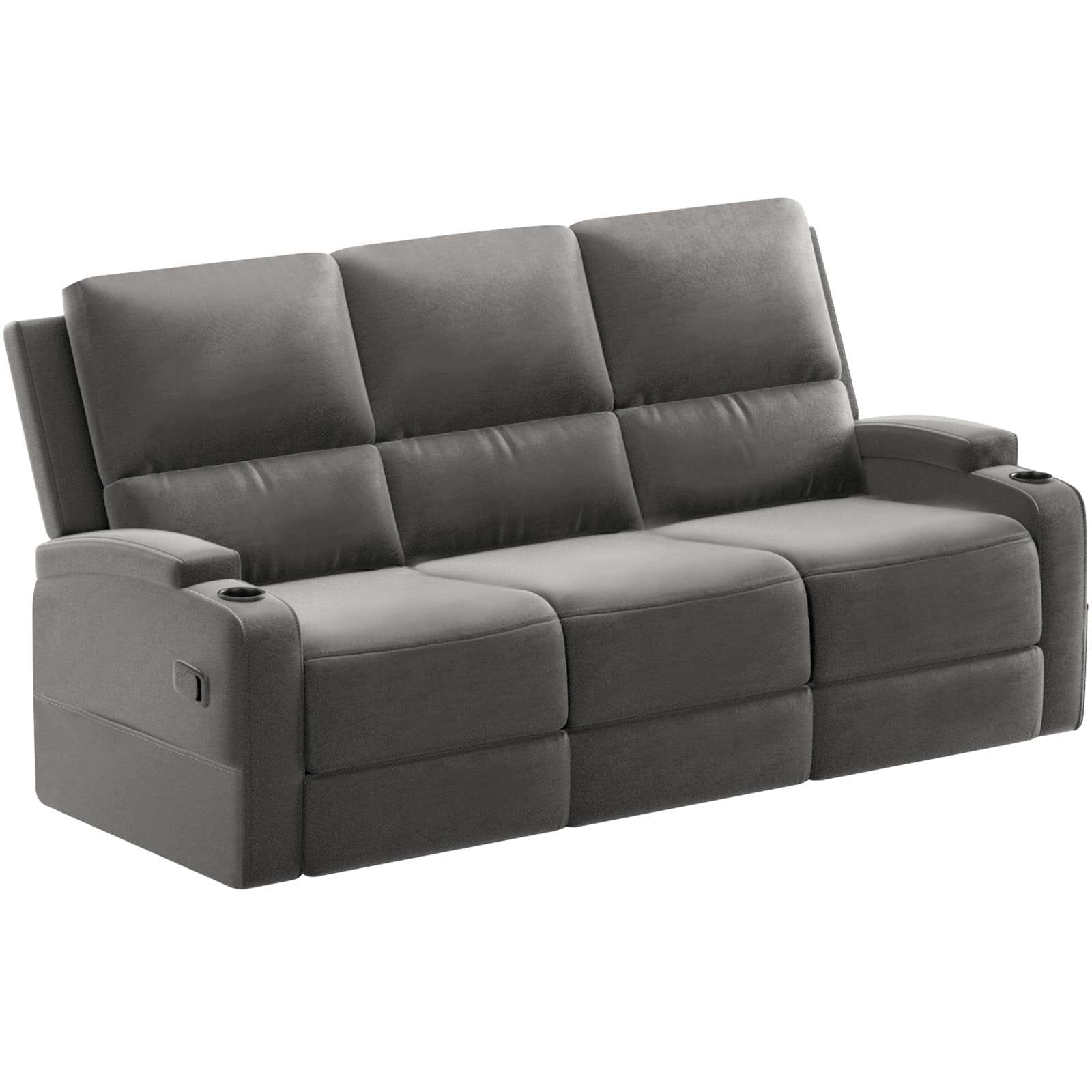 Home affaire 3-Sitzer "Napori", Kinosofa mit 2 x Relaxfunktion und Getränke günstig online kaufen