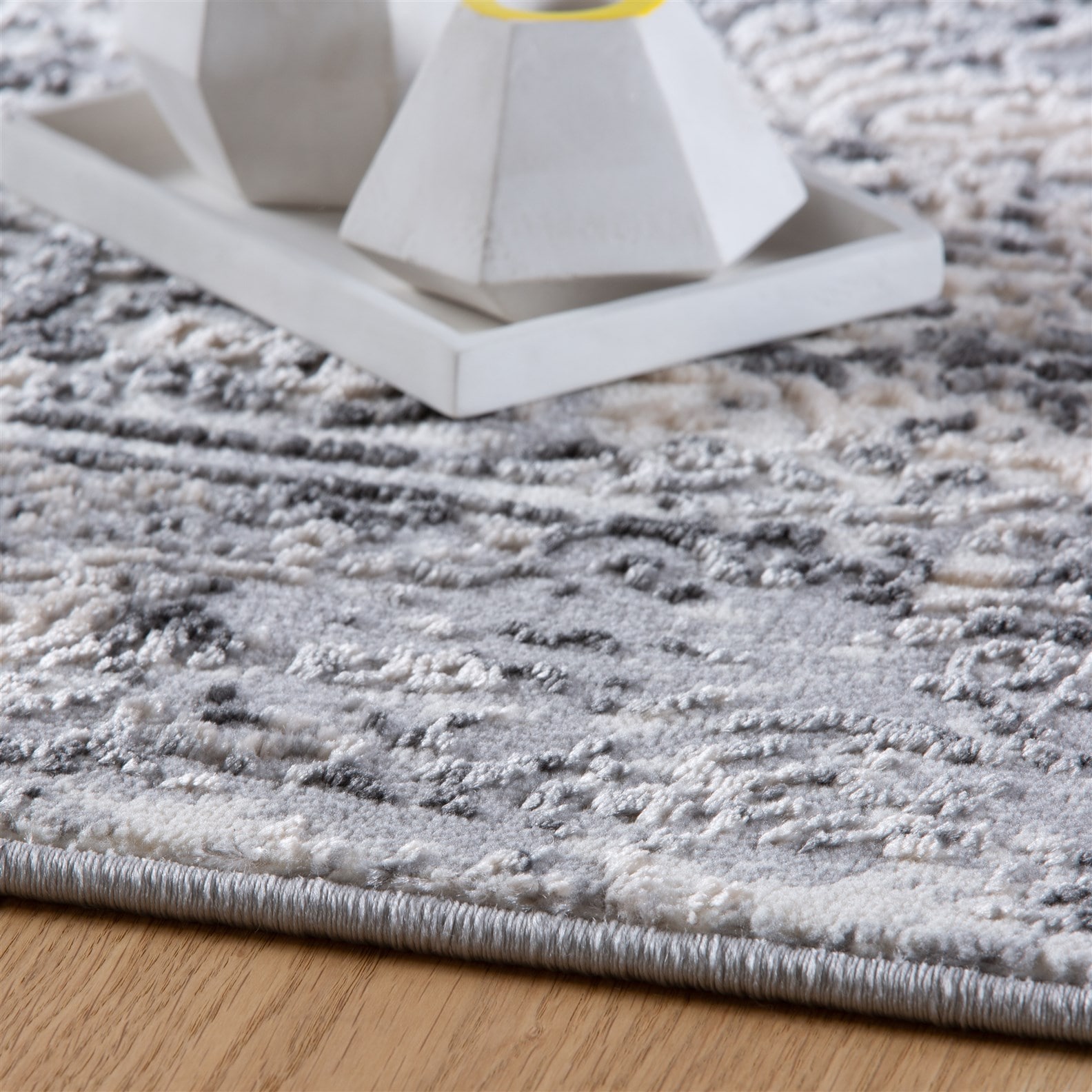 Kayoom Teppich »Sail 702« rechteckig 11 mm Höhe Kurzflor, Vintage, Modernes Muster, Fußbodenheizungsgeeignet