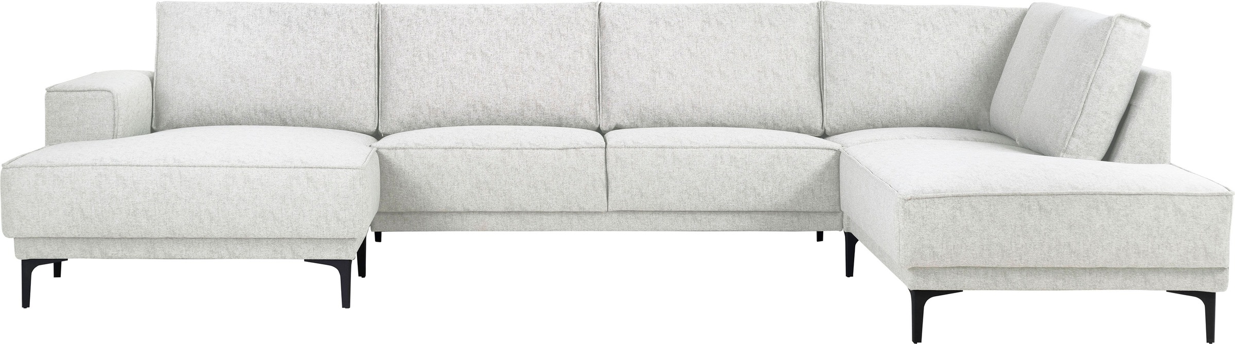 OTTO home Wohnlandschaft "XXL Sofa Oland, Struktur, Flachgewebe, Luxus-Micr günstig online kaufen