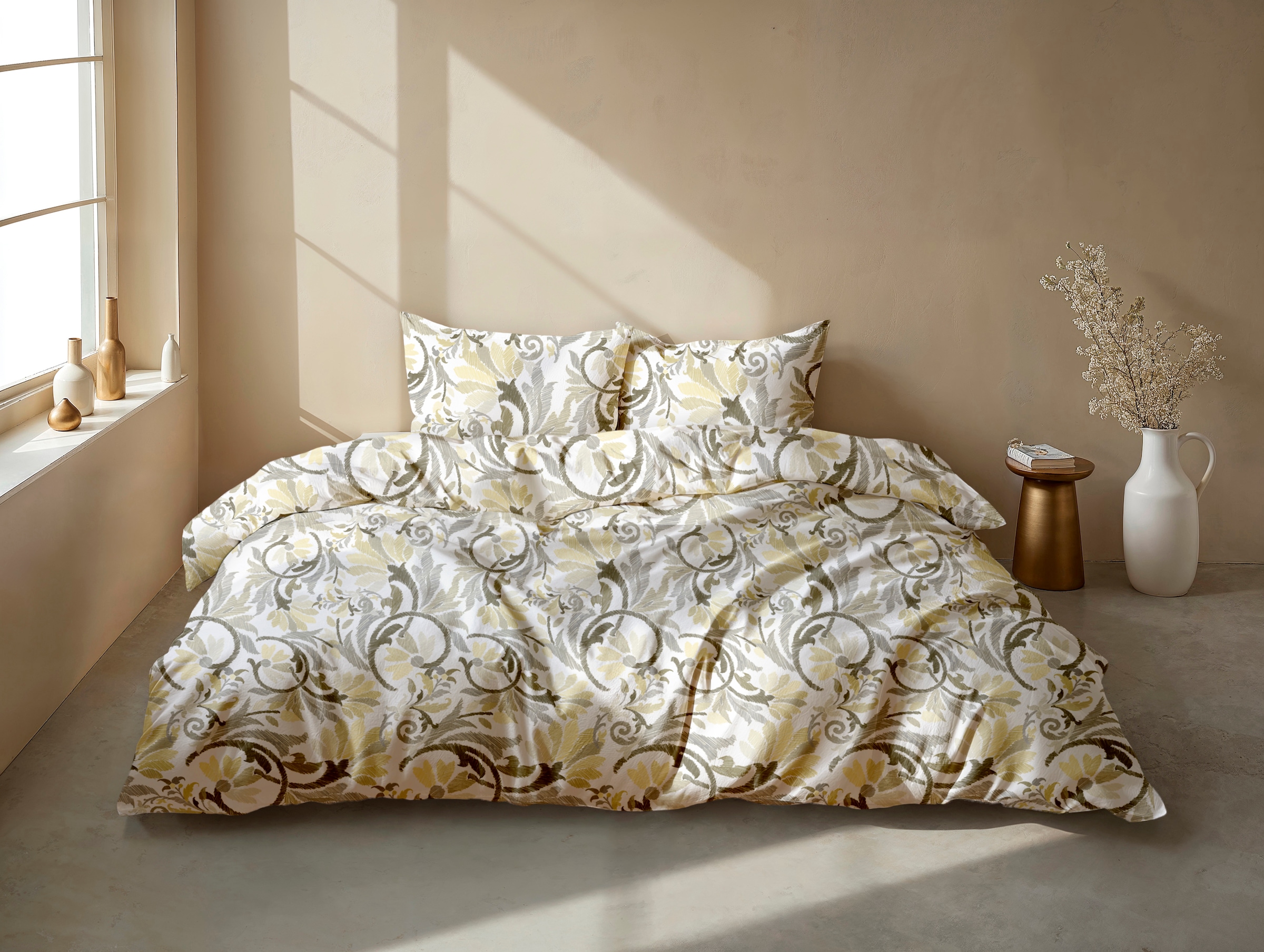 ZO HOME Bettwäsche »Zohome Bettwäsche Baumwolle Flanell Amaury« 2 Bettwäsche aus 100% Baumwolle, hochwertige Flanell, ab 135x200 cm.