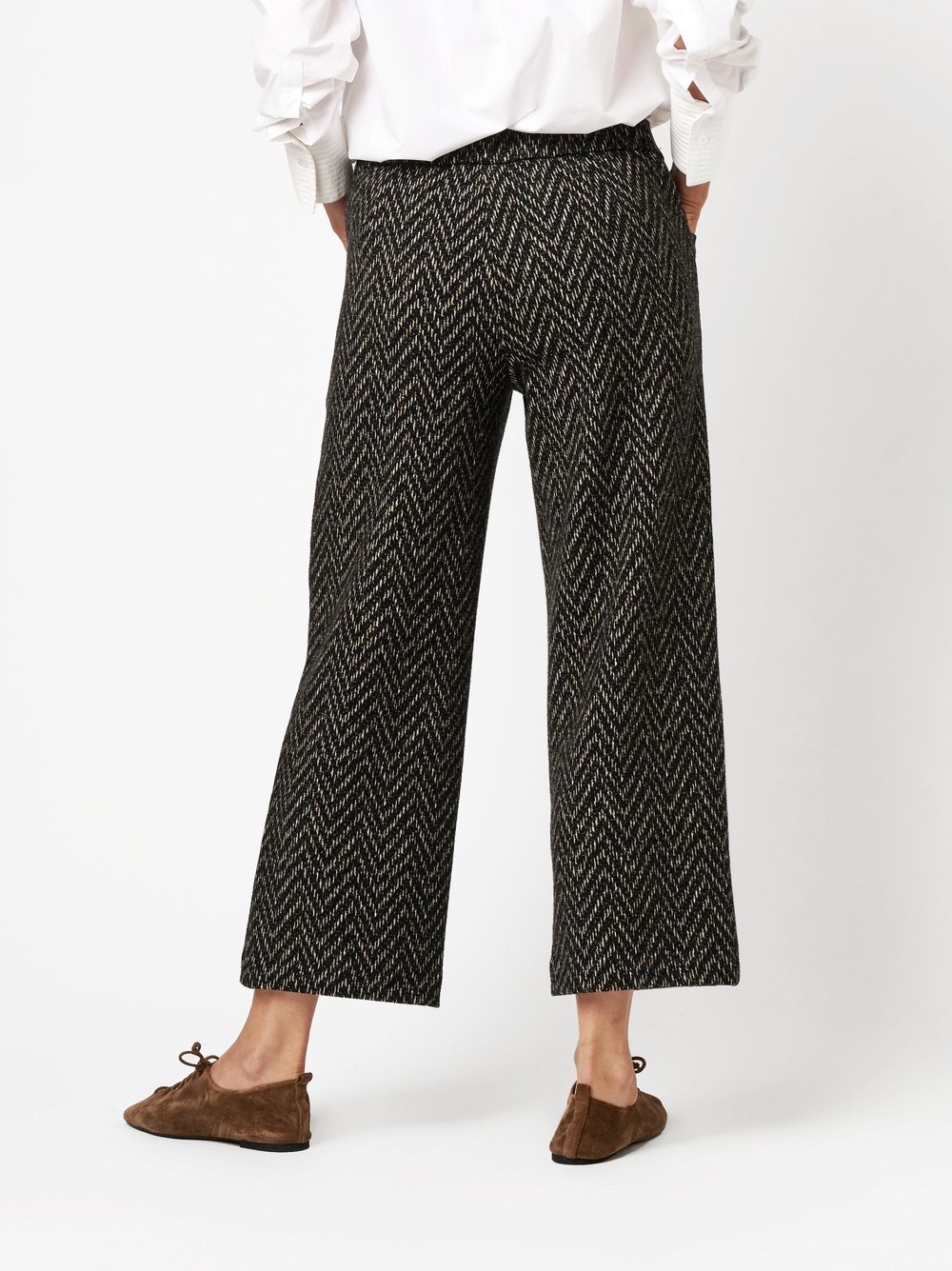 TONI Stoffhose »Sue Wide Chic 7/8«, Sommerhose mit Taschen