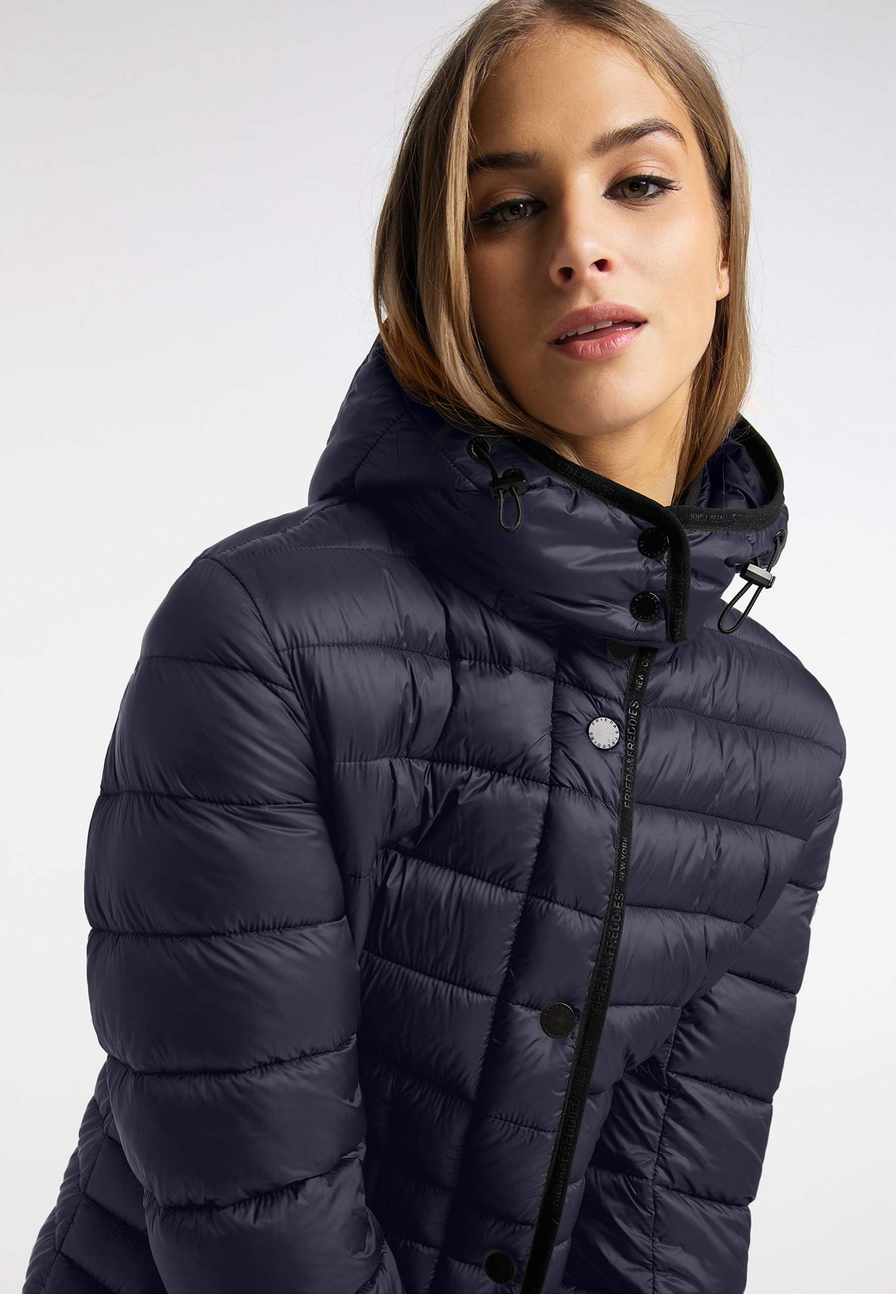 Frieda & Freddies Langjacke »Down-Like Jacket / Laura May2«, mit Kapuze