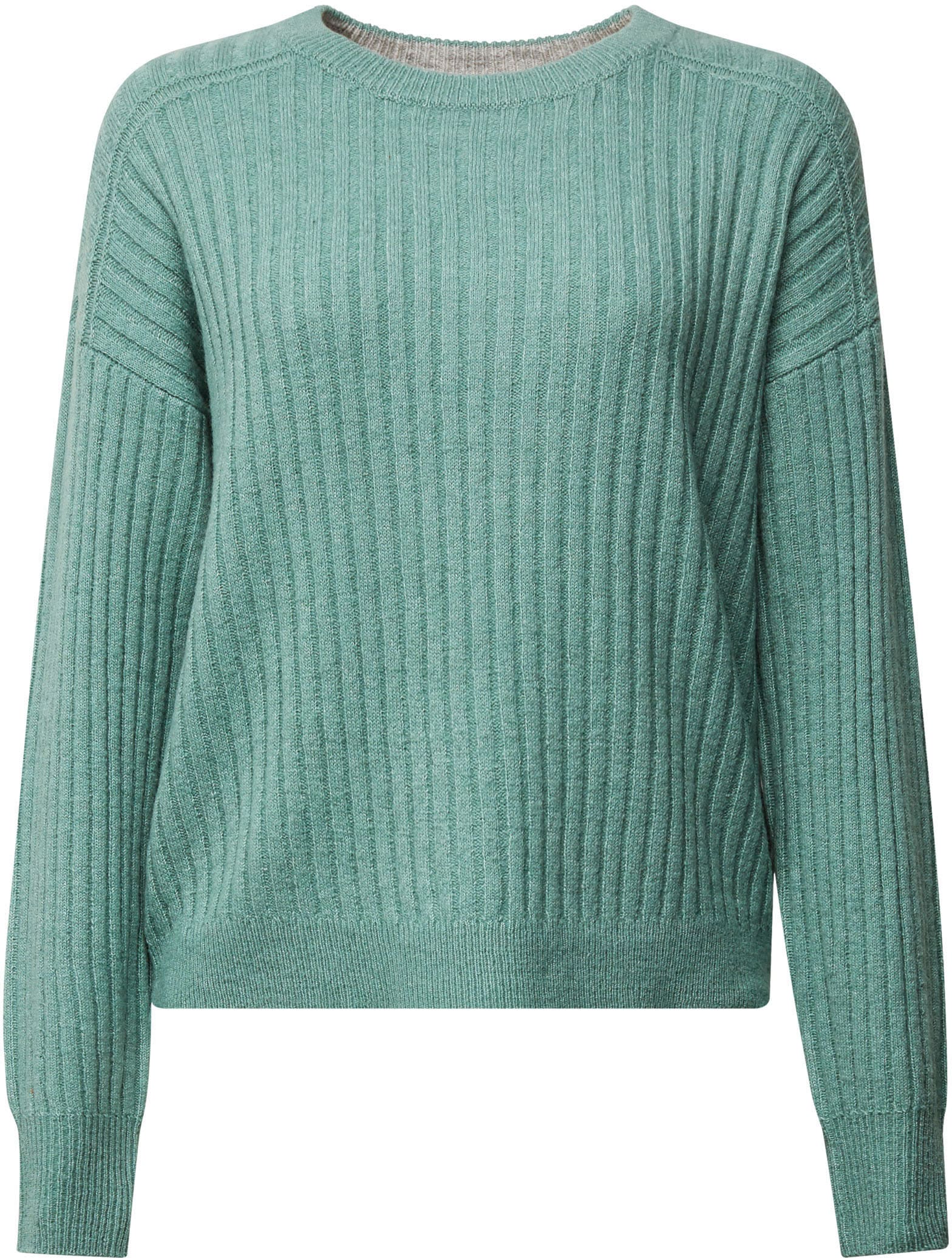 edc by Esprit Strickpullover, mit Rippen-Struktur