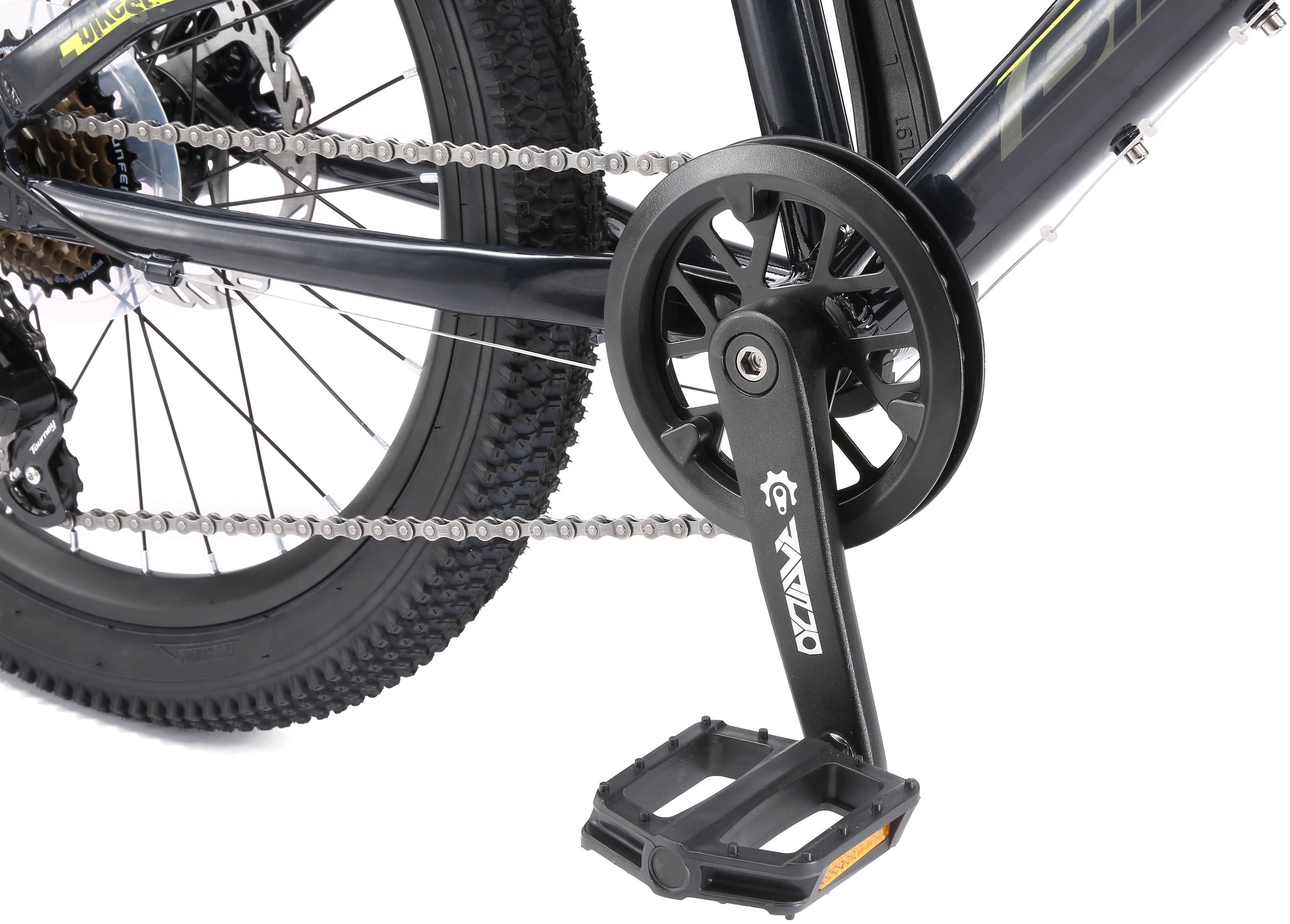 Bikestar Jugendfahrrad, 7 Gang, Shimano, RD-TY21 Schaltwerk, Kettenschaltung