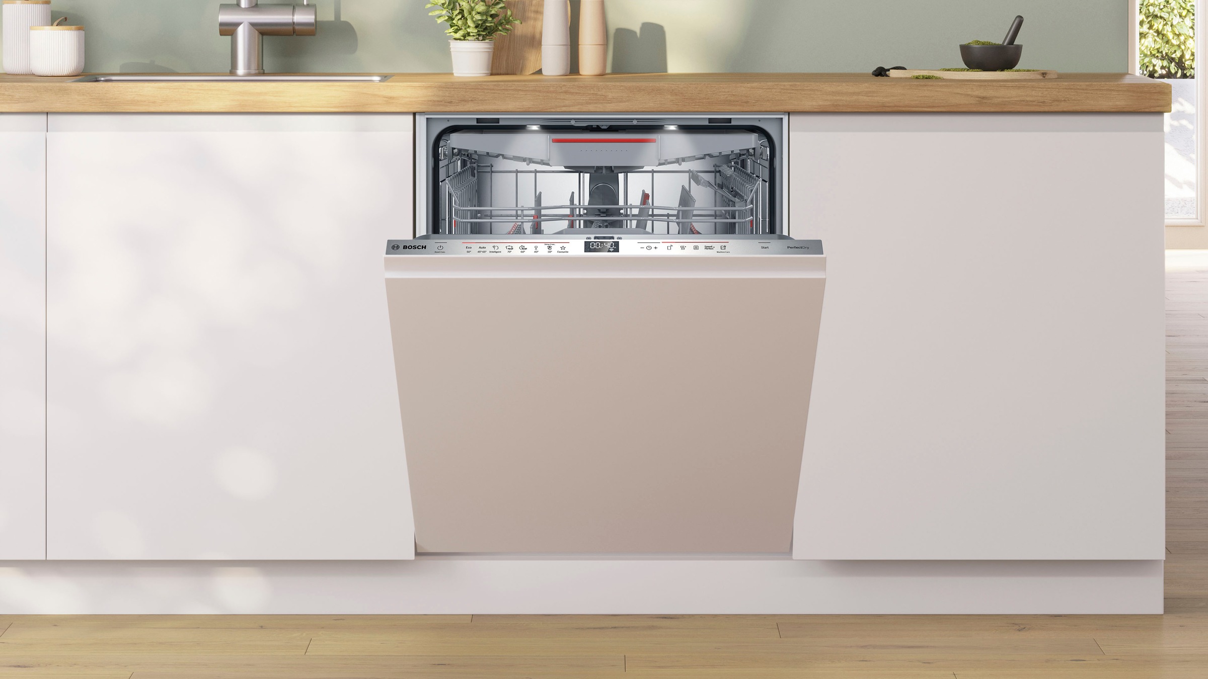 BOSCH vollintegrierbarer Geschirrspüler Serie 6 "SMV6ZCX16E" 14 Maßgedecke günstig online kaufen