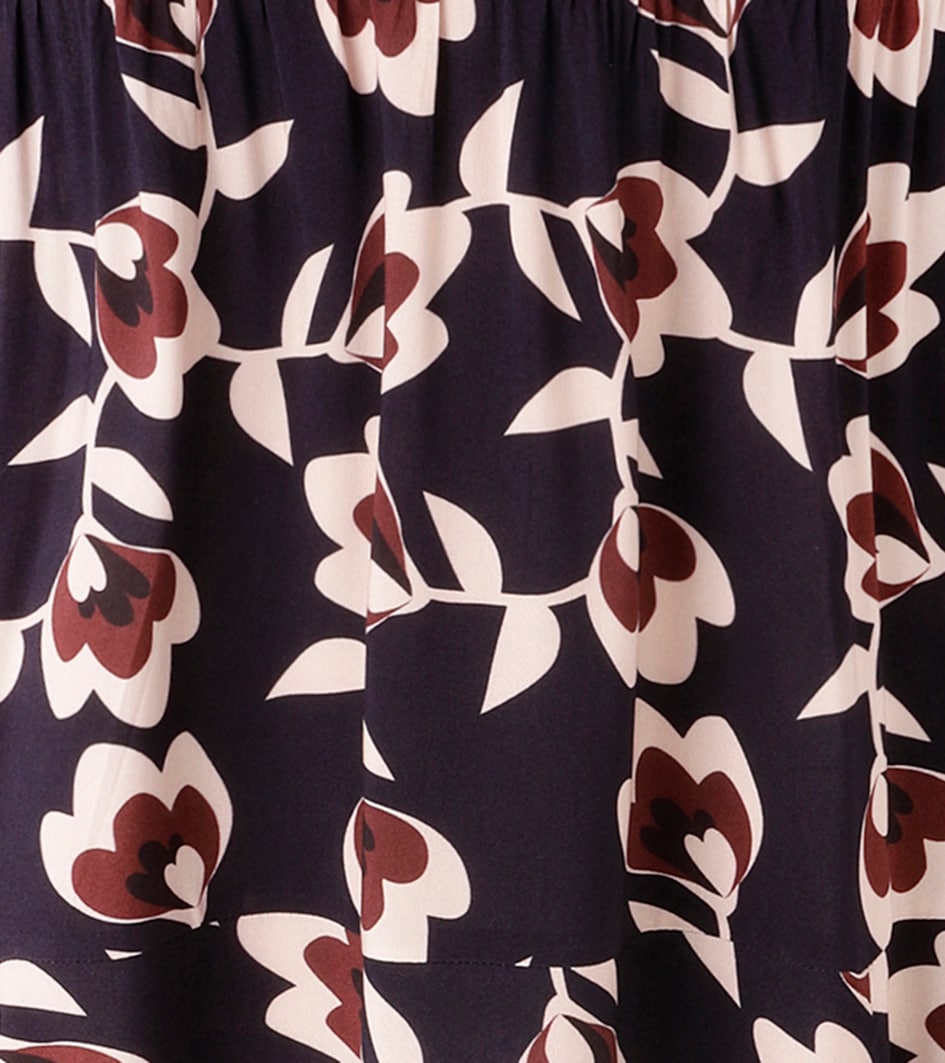 Aniston CASUAL Maxikleid, mit grafischen Blumen bedruckt- jedes Teil ein Unikat- NEUE KOLLEKTION