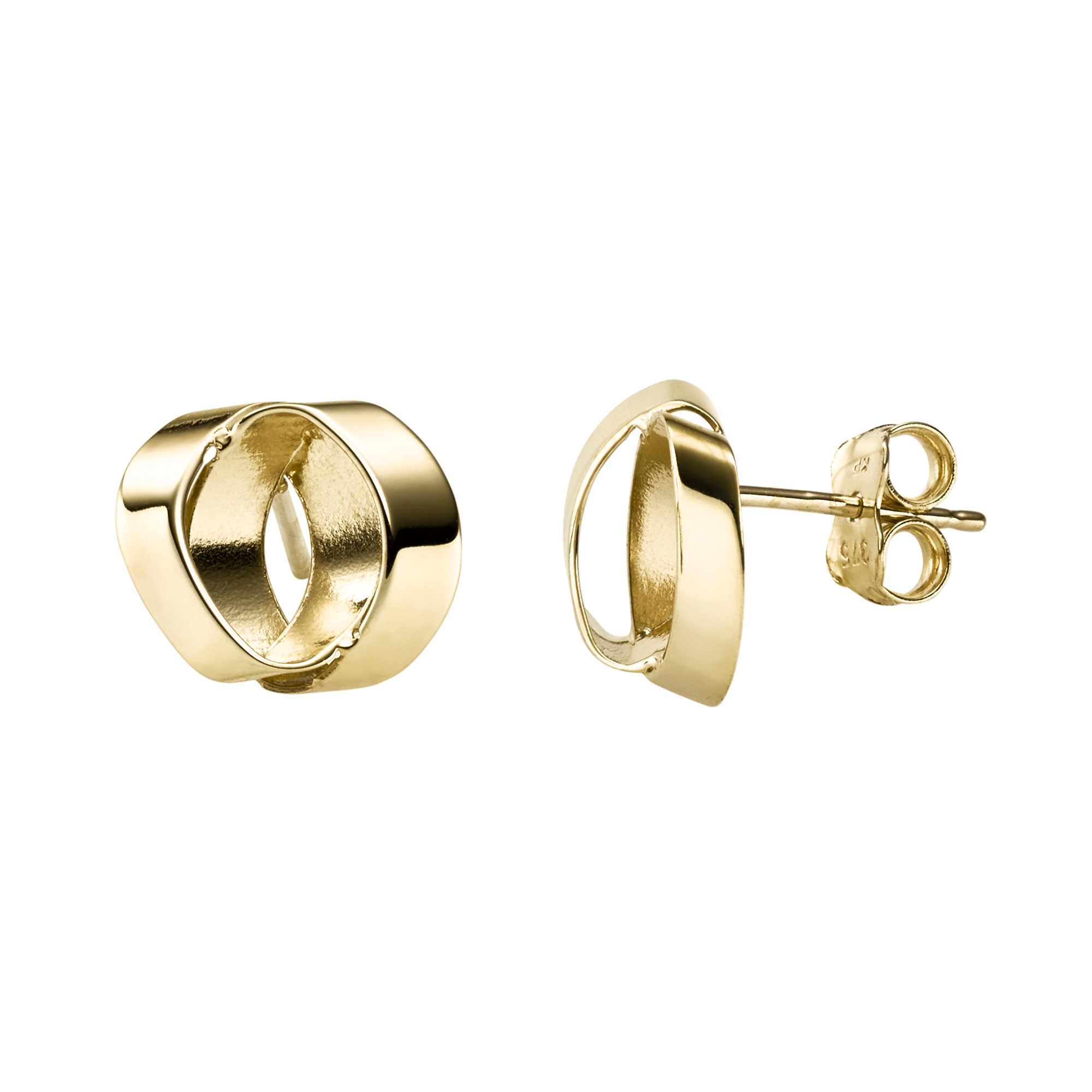 Fascination by Ellen K. Paar Ohrstecker »375 Gelbgold«