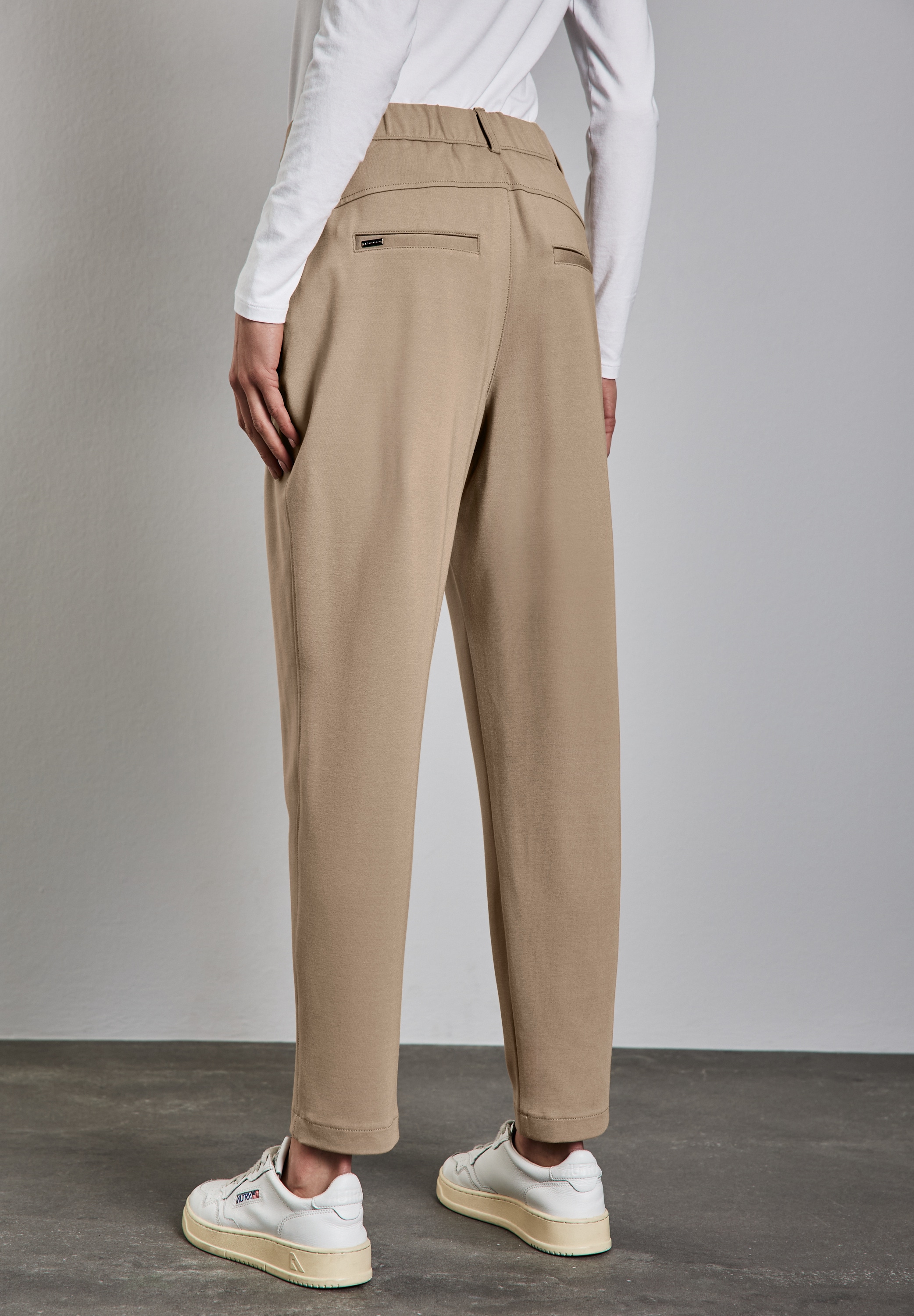 STREET ONE Stoffhose, High Waist