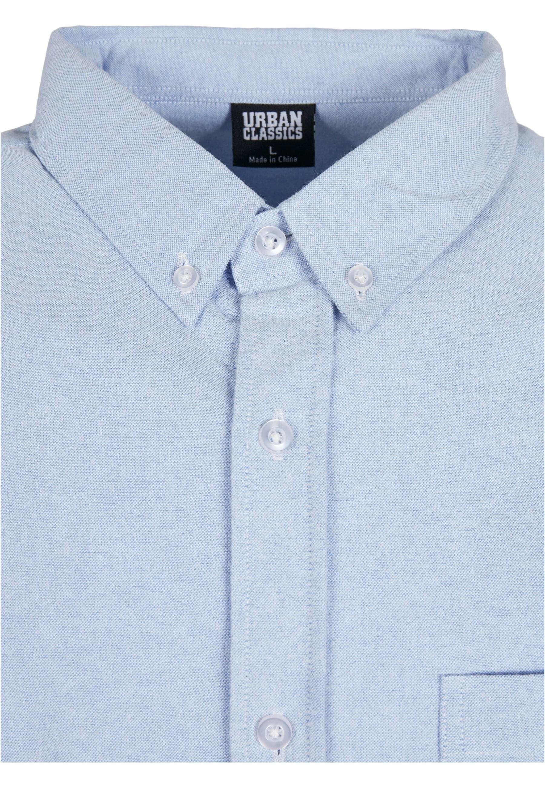 URBAN CLASSICS Karohemd »Urban Classics Herren Basic Oxford Shirt«, (1 tlg.)