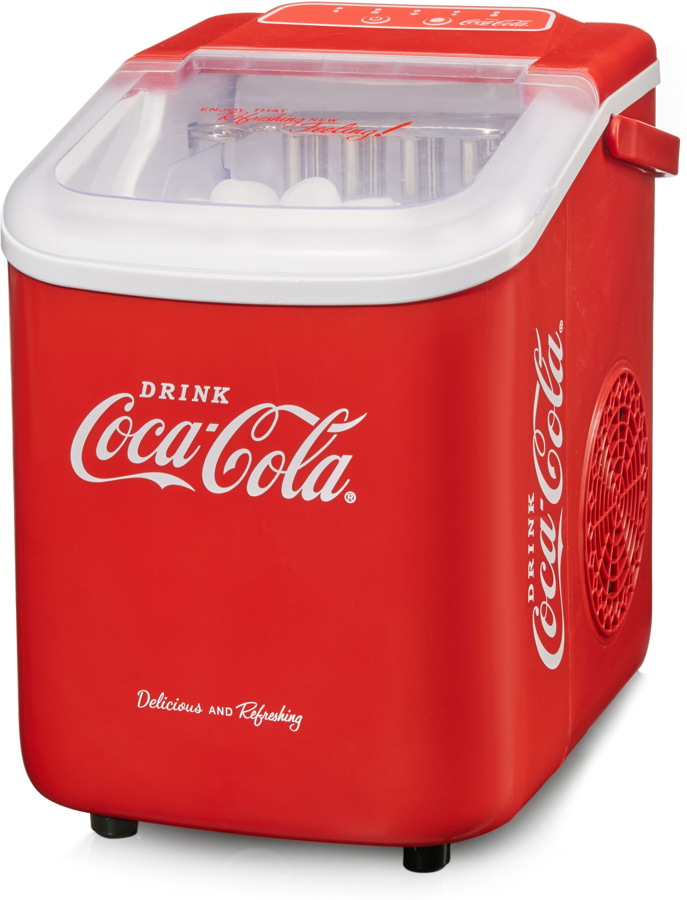 SALCO Eiswürfelmaschine "SEB-28CC", COCA-COLA ICE CUBE MAKER