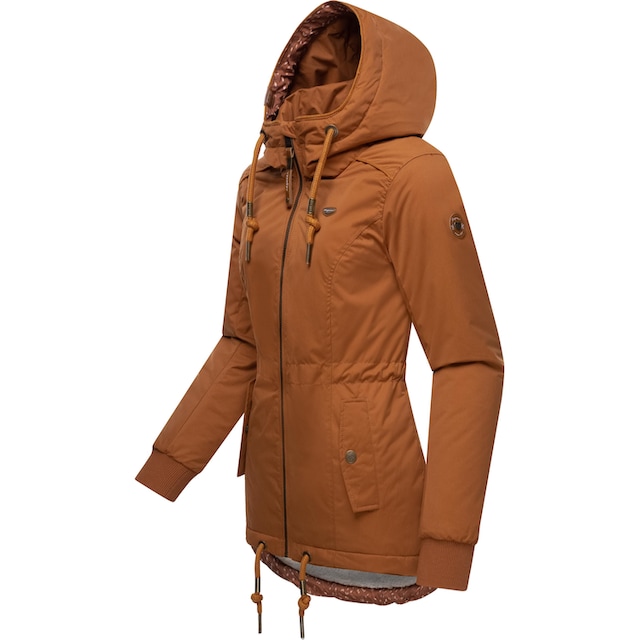 Kapuze, stylische bestellen | Outdoorjacke Kapuze BAUR »YM-Danka«, für Ragwear mit Winterjacke mit Winter