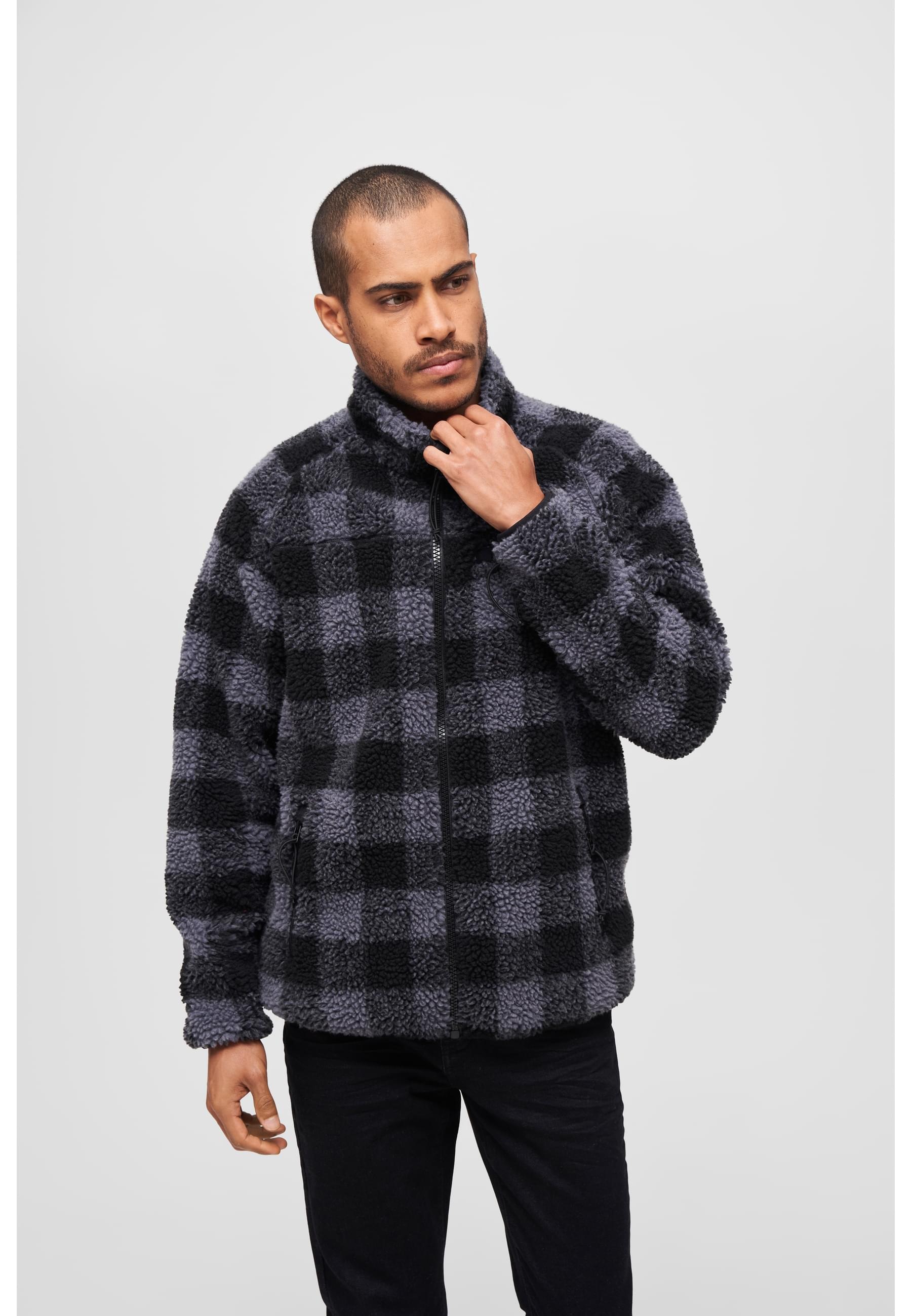 Brandit Allwetterjacke »Brandit Herren Teddyfleece Jacket« 1 Stk. tlg. ohne Kapuze