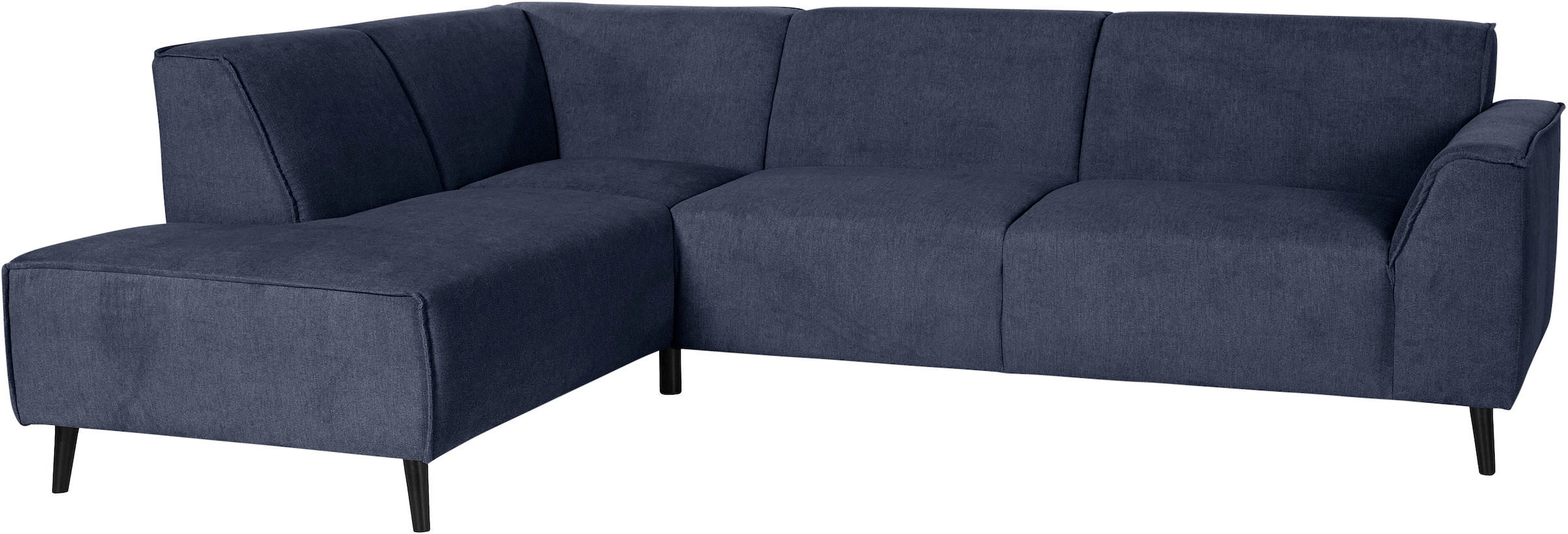 DOMO collection Ecksofa »Amora, bequem und zeitlos, L-Form«, mit Federkern für mehr Sitzkomfort