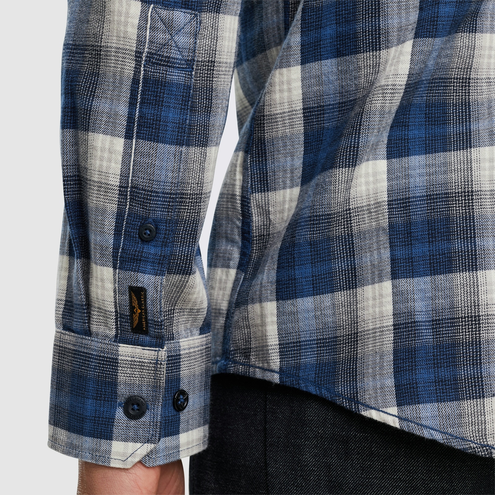 PME LEGEND Karohemd »Long Sleeve Shirt Twill Yarndyed Check«, mit Karomuster