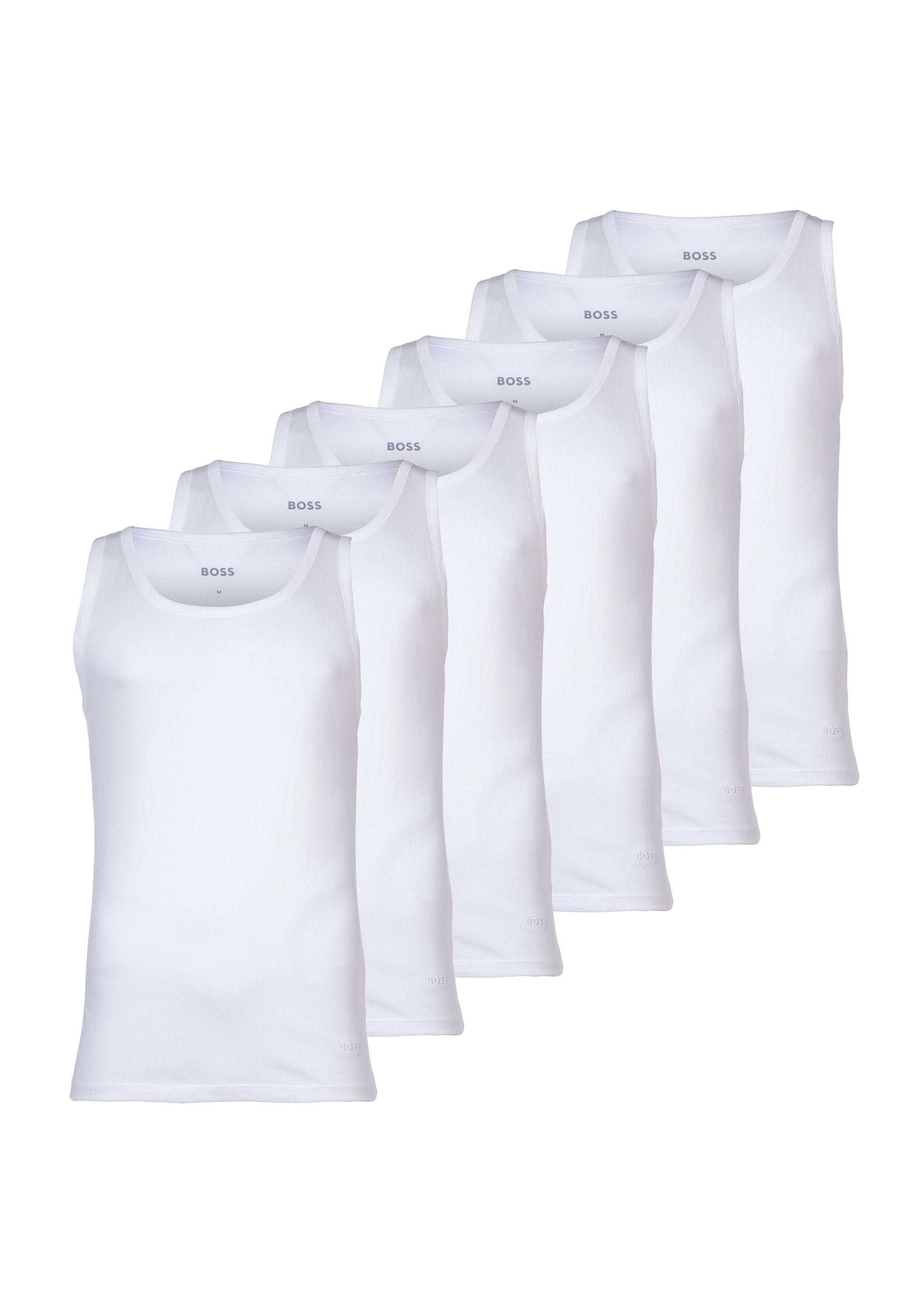 BOSS Unterhemd "Unterhemd TankTop 3P Classic 6er Pack"