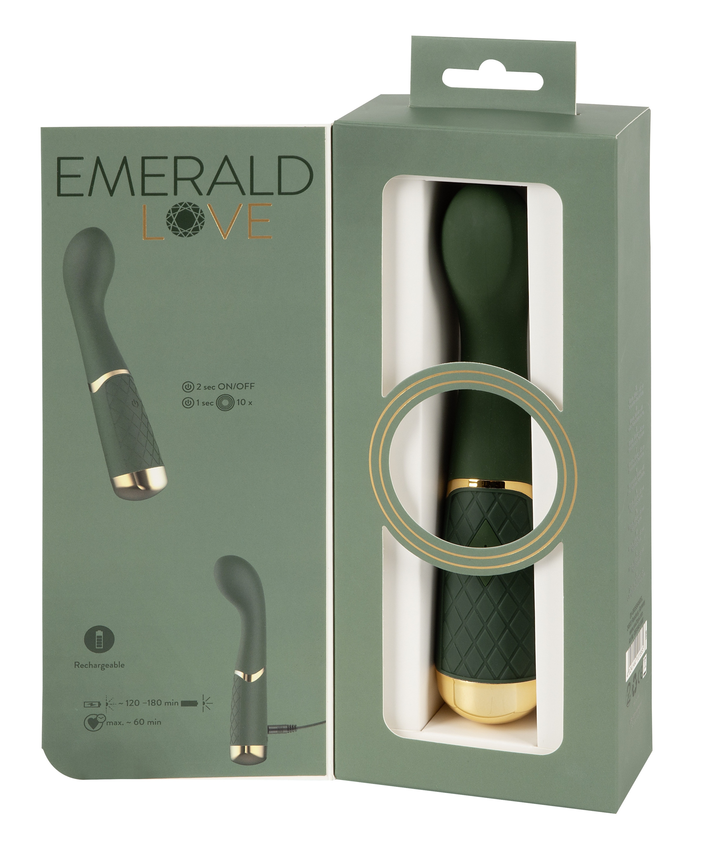 Emerald Love Vibrator »G-Punkt Vibrator Luxurious G-Spot Massager«