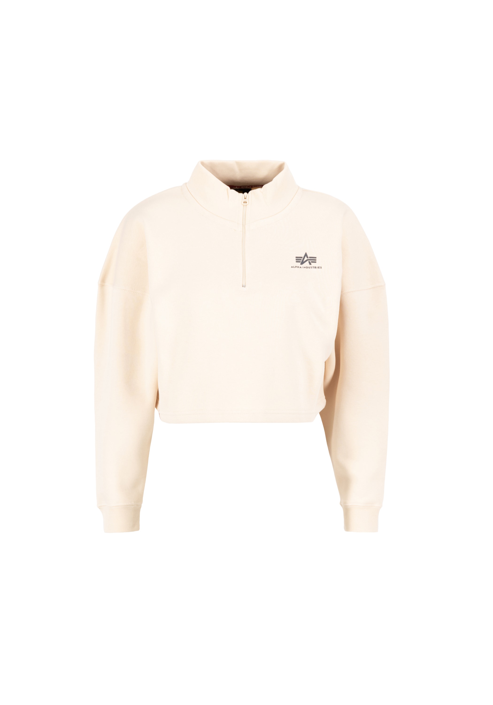 Alpha Industries Sweater "Alpha Industries Women - Sweatshirts Half Zip Swe günstig online kaufen