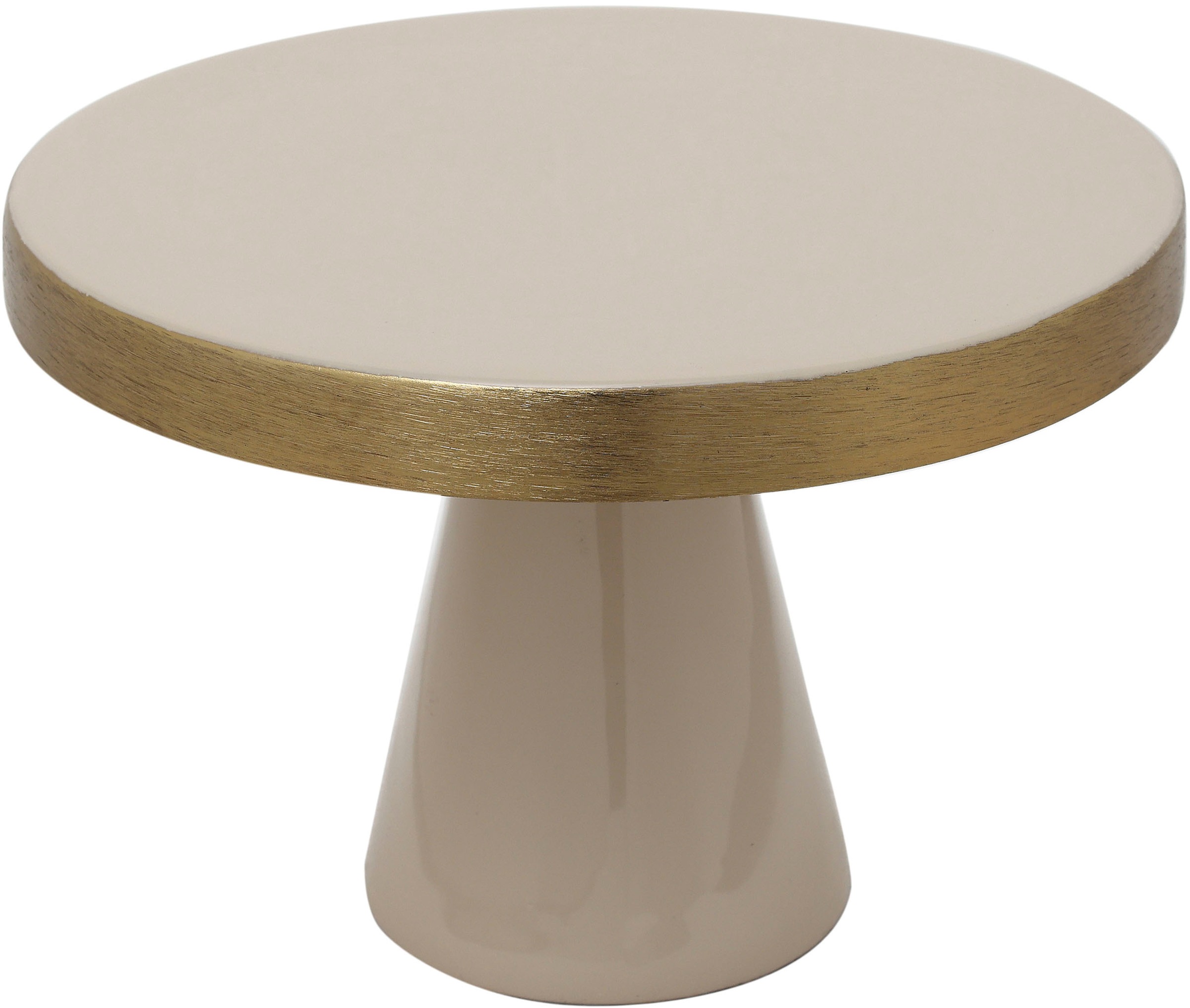 Kayoom Kuchenplatte »Kuchenplatte Art Deco 2055«, Handarbeit, schicke Serviermöglichkeit, Goldakzente