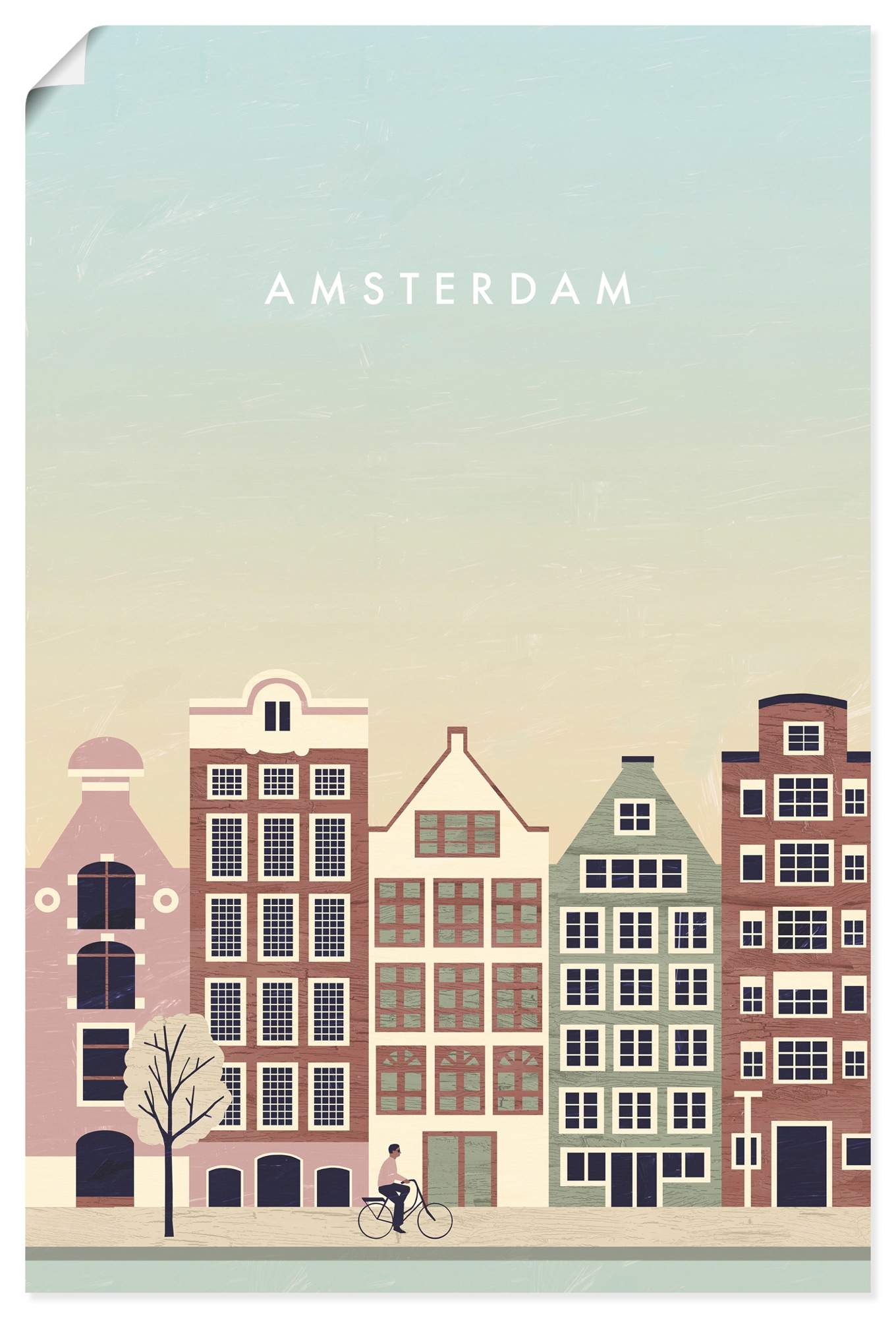 Artland Wandbild "Amsterdam" 1 Stk. tlg. als Alubild, Leinwandbild, Poster, Wandaufkleber in verschied. Größen