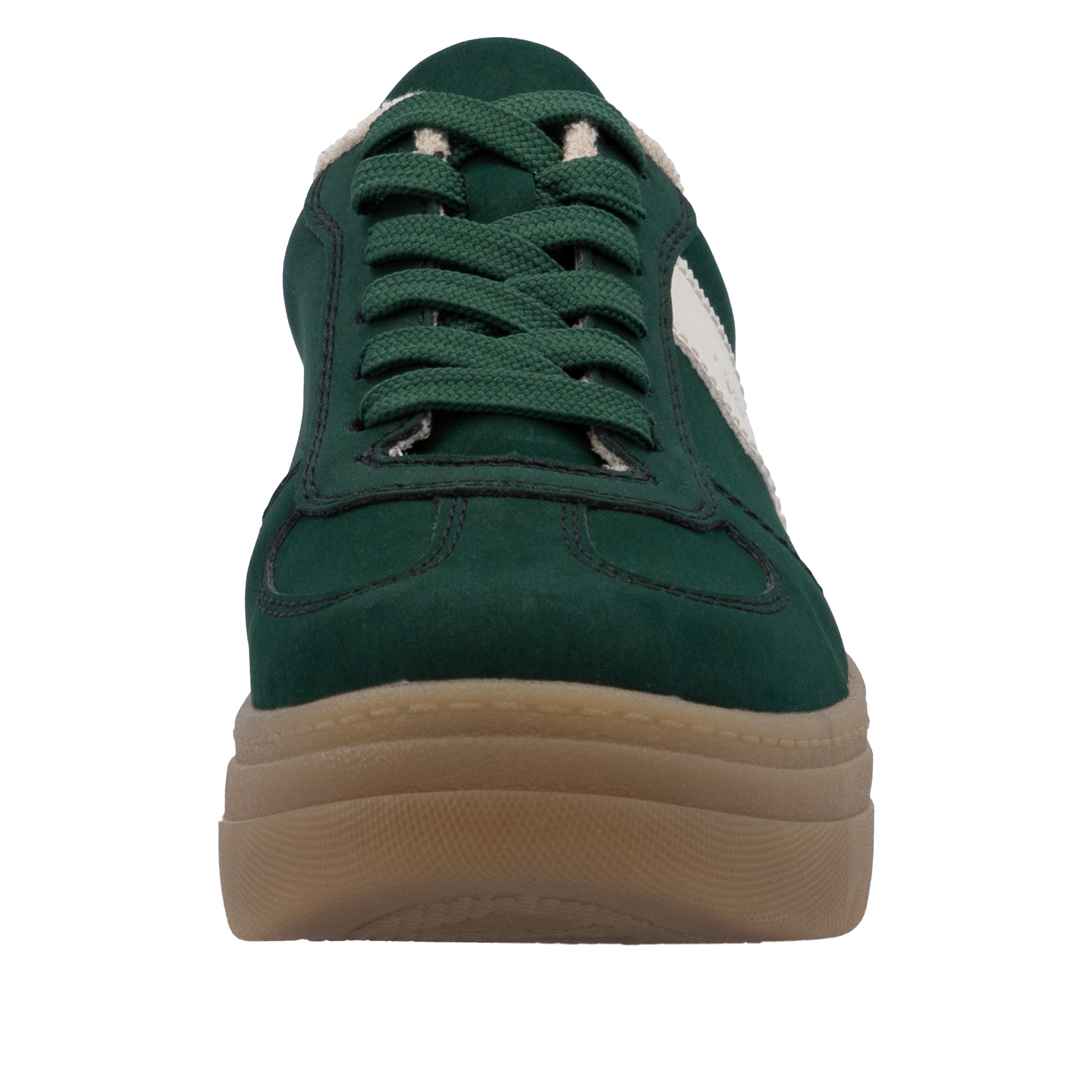 Rieker Plateausneaker, Retro-Sneaker, Basket-Sneaker, Schnürer mit softem Schaftrand