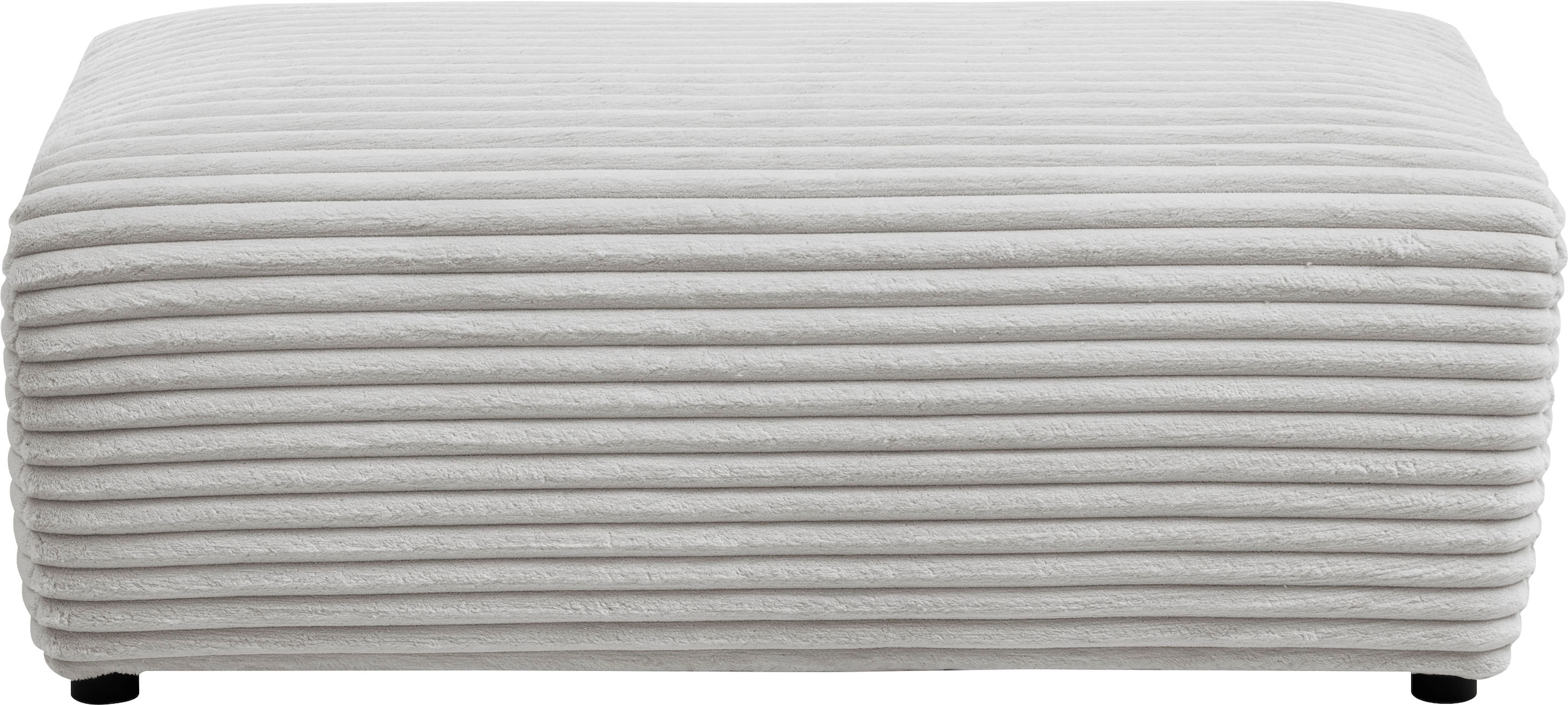 andas Polsterecke »BAKELS, Ecksofa-Set mit Hocker, L-Form mit Schlaffunktion«, Ecksofa-Set (incl. Hocker) im trendigen Megacord