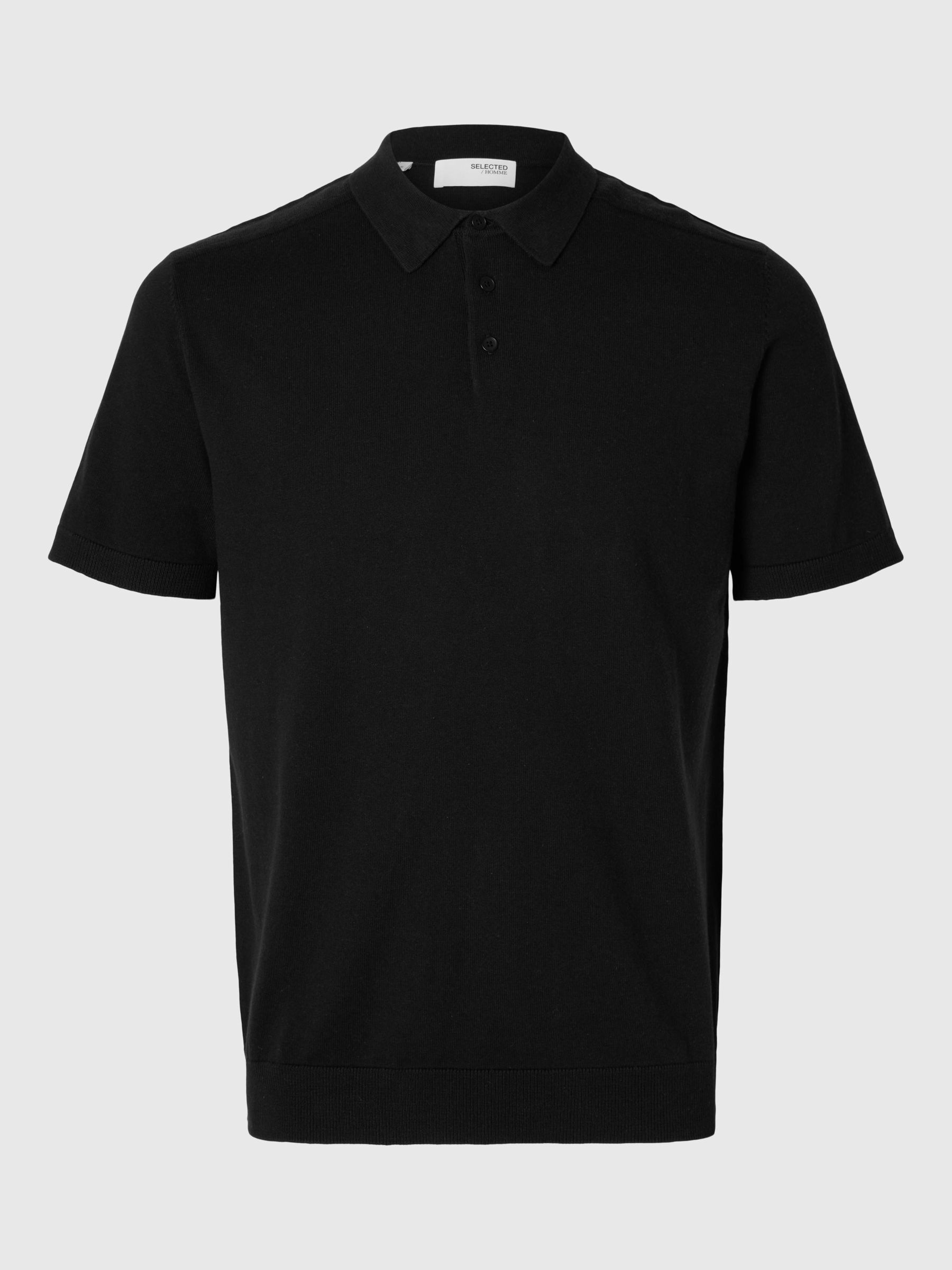 SELECTED HOMME Poloshirt »SLHBERG SS KNIT POLO NOOS«