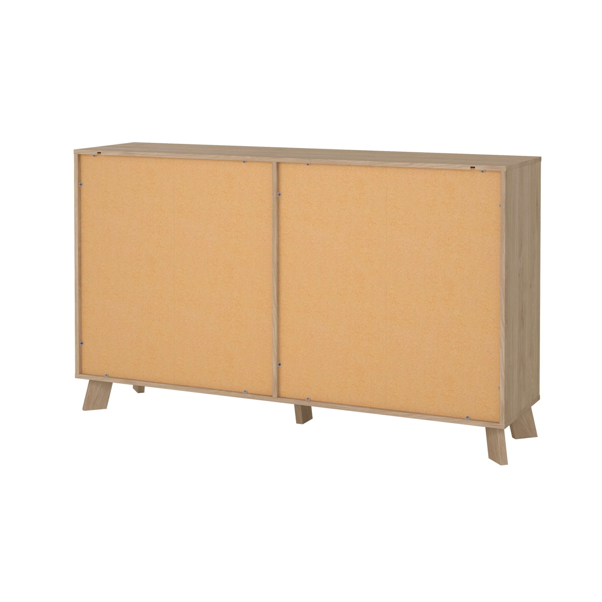 andas Kommode »Ikast, Schubladenschrank, Sideboard, Aufbewahrung, Stauraum«, 6 Schubladen, Eingriffsmulden, Breite 156 cm