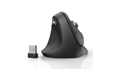 ergonomische Maus »Computermaus kabellos für Linkshänder, ergonomisch, vertikal,...