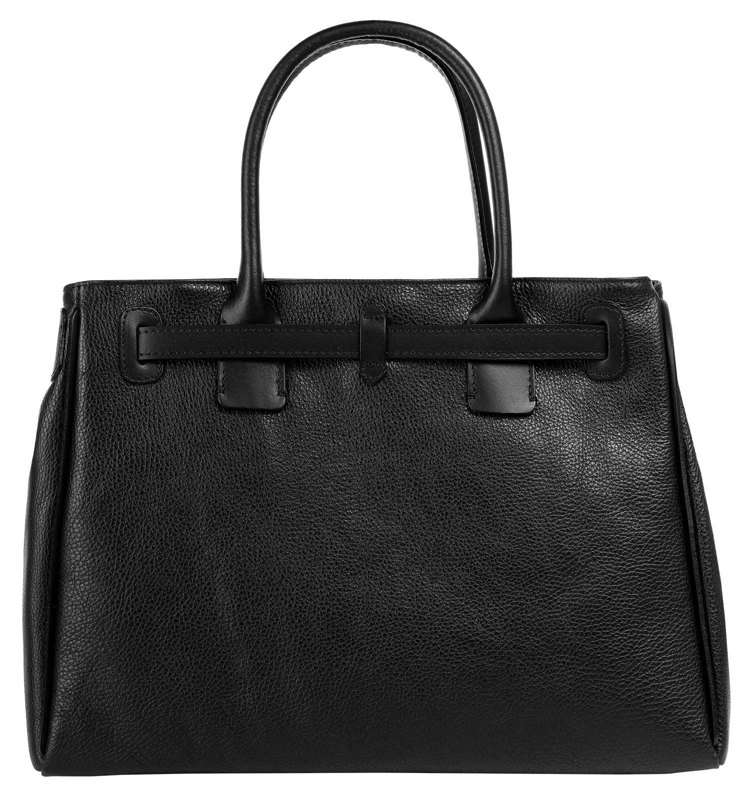 Cluty Henkeltasche echt Leder, Made in Italy