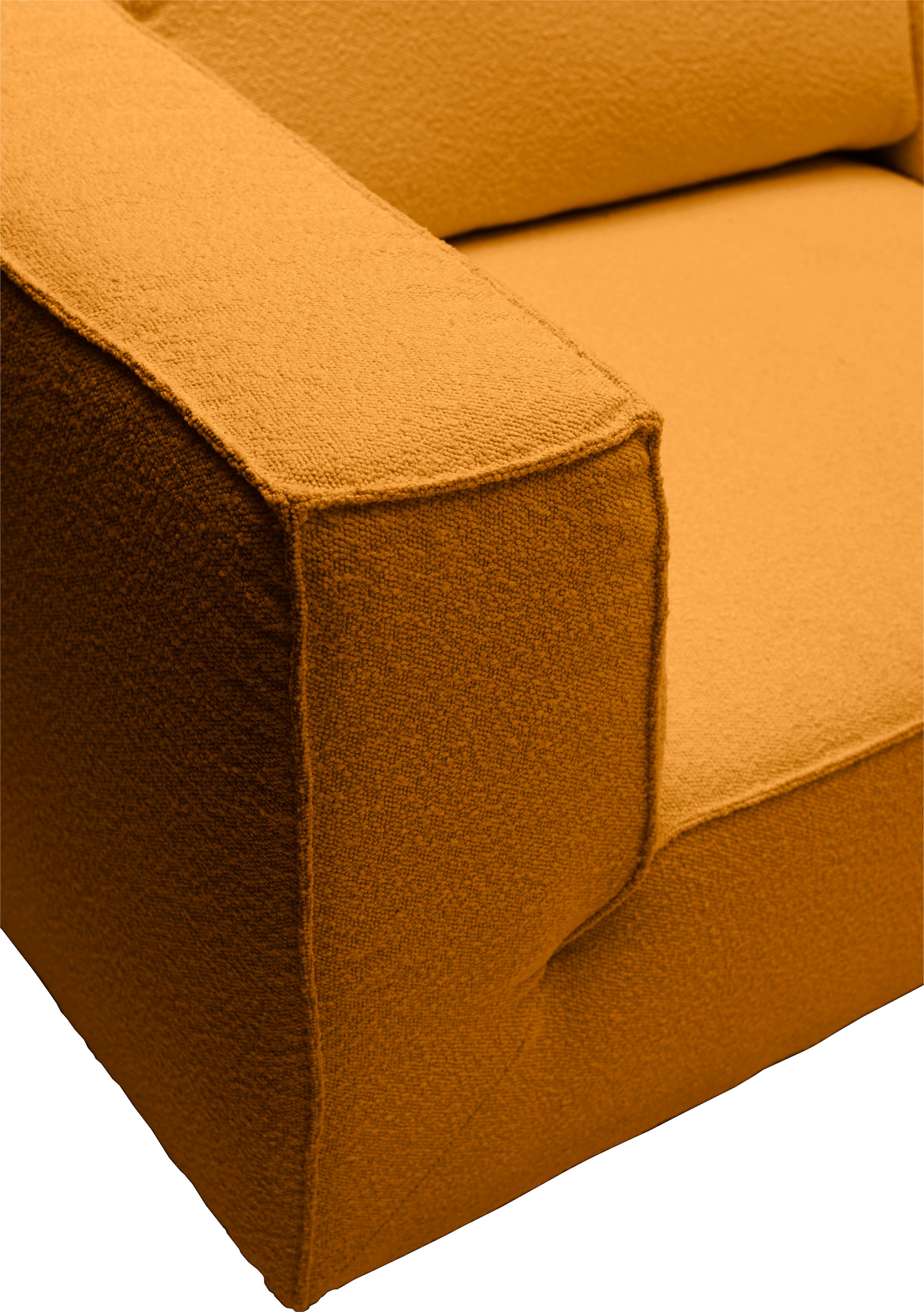 bequemen cm extra CUBE Breite Loveseat 147 große »BIG BAUR TOM TAILOR STYLE«, Stegkissen, HOME | mit Sitztiefe,