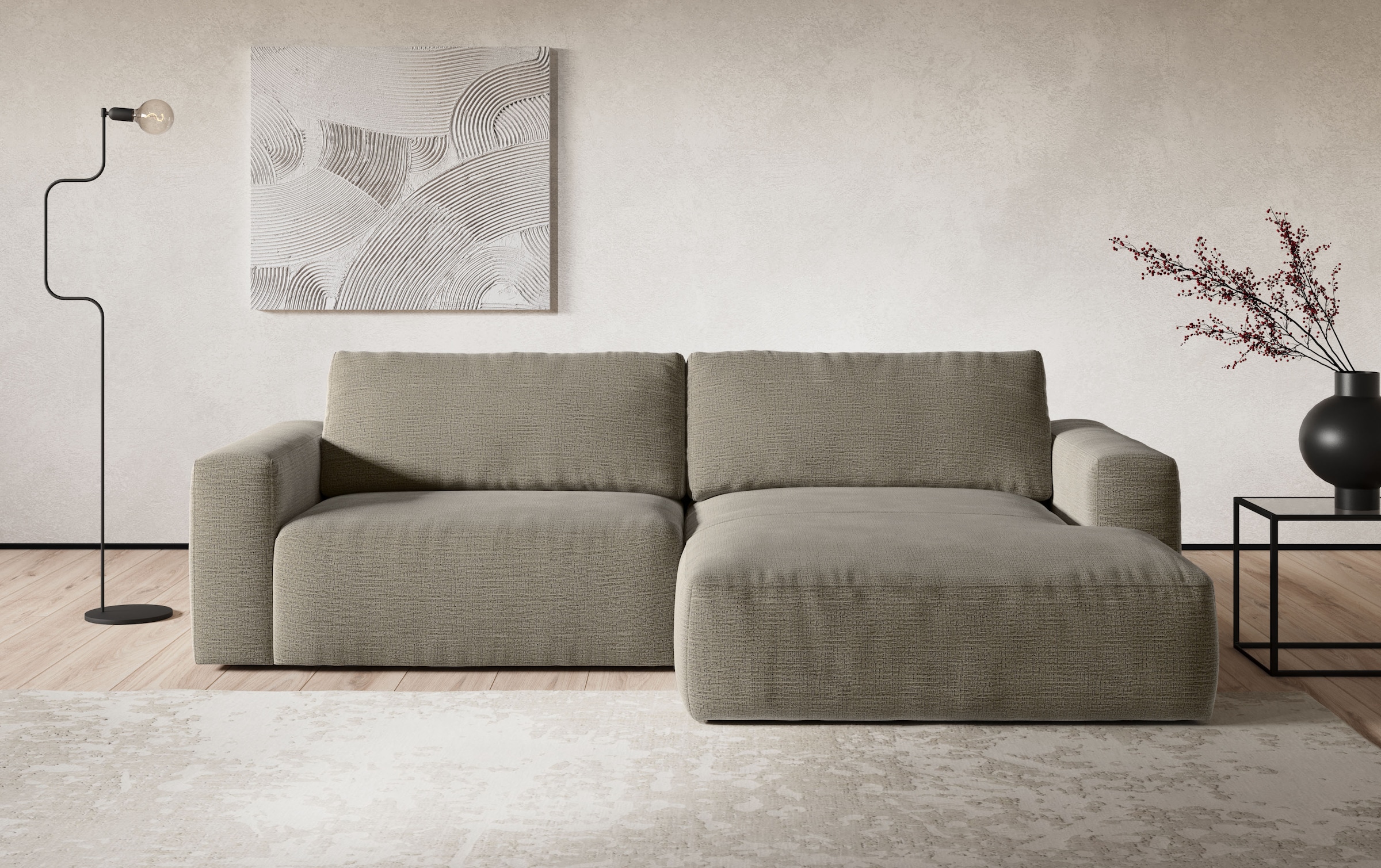 COTTA Ecksofa "Lasso L-Form, XL-Sofa" günstig online kaufen