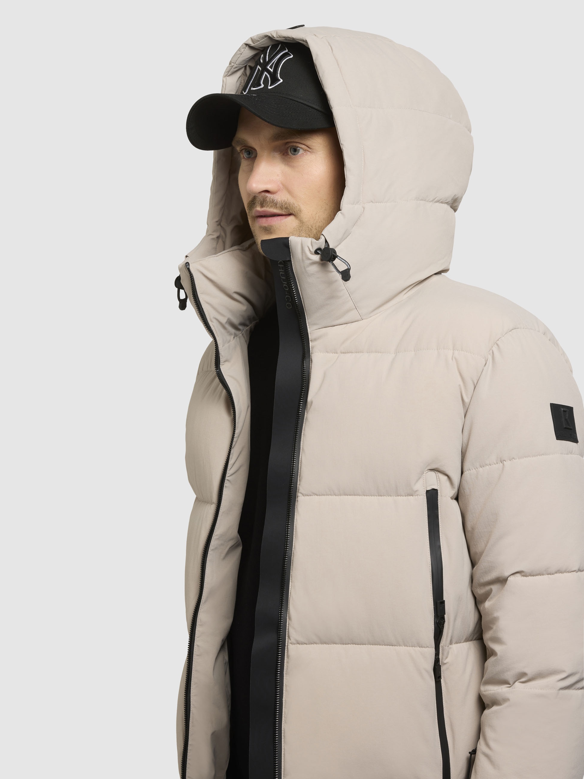 khujo Steppjacke »ROAN«, mit Kapuze