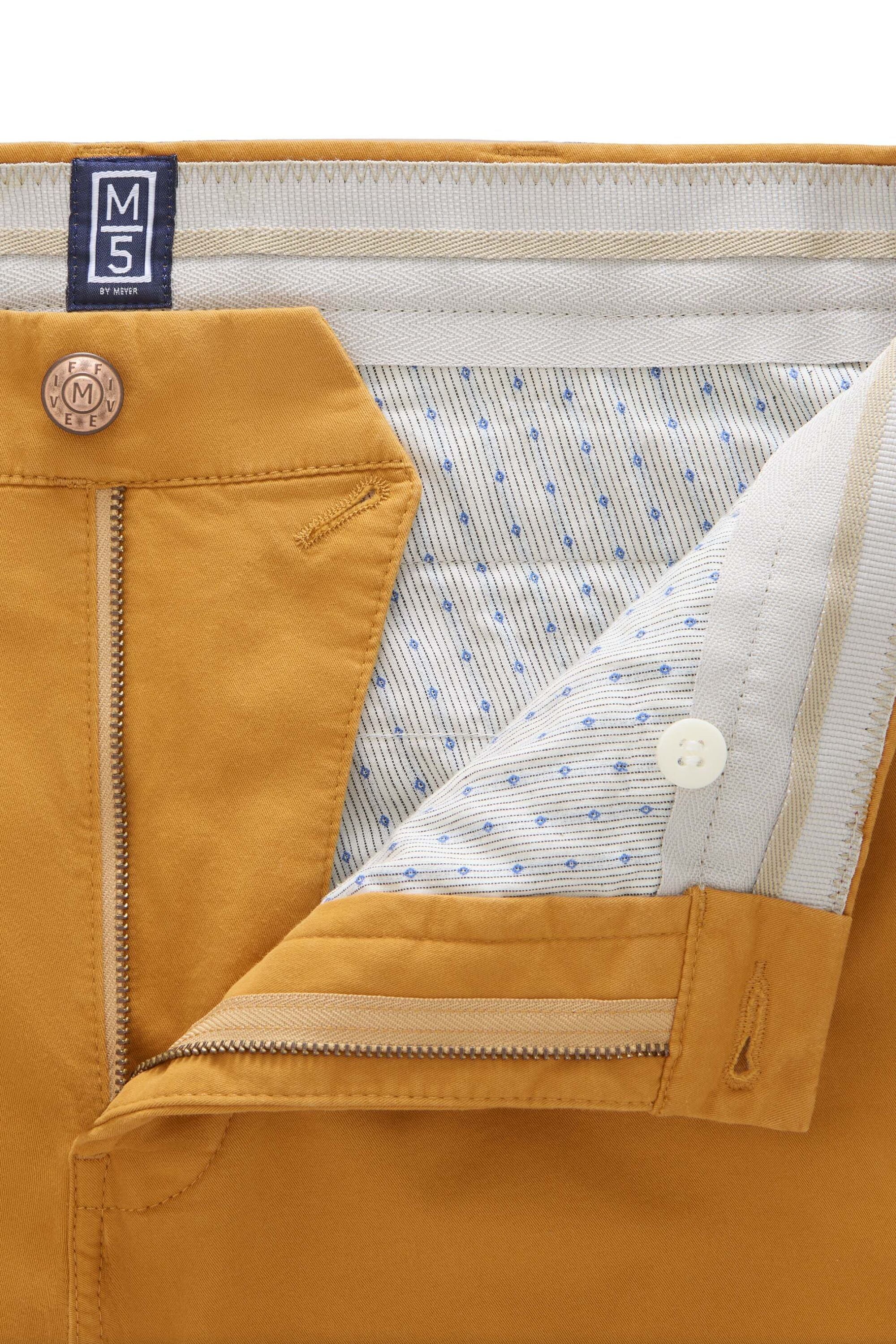 MEYER Chinos »M5 Chino 1-6004«  mit buntgewebtem Innenfutter